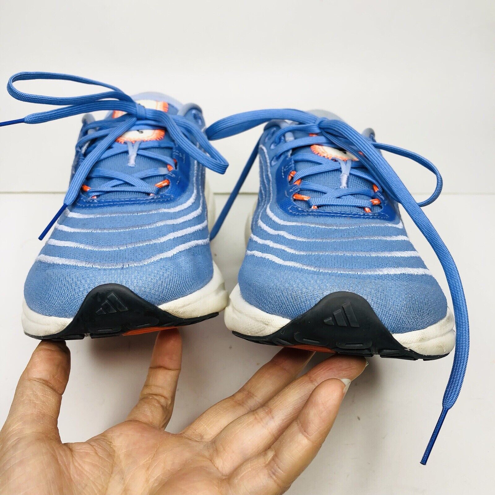 Chunky Athletic Adidas Supernova Sneakers Sz 8.5 Baby Blue