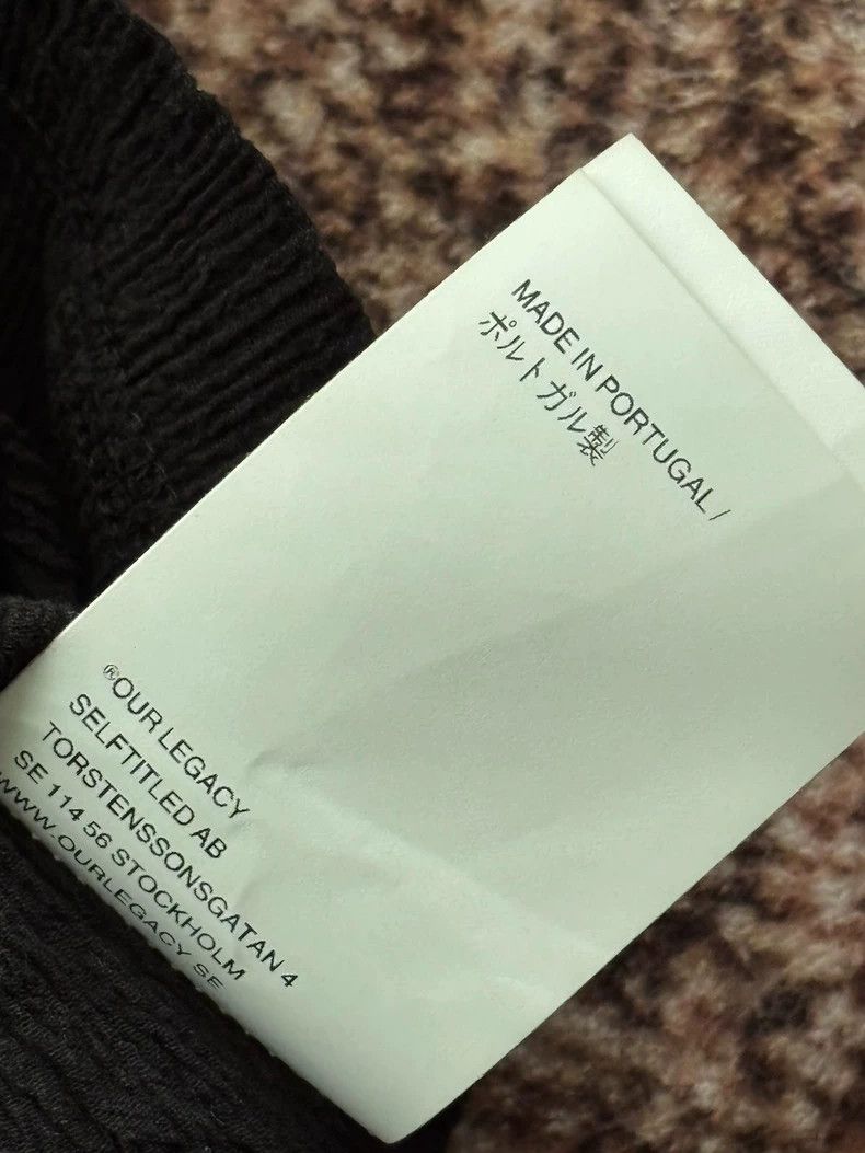 Our Legacy our legacy22ss textured light and thin fabric jacket 2503-N Size US M / EU 48-50 / 2 - 4 Thumbnail
