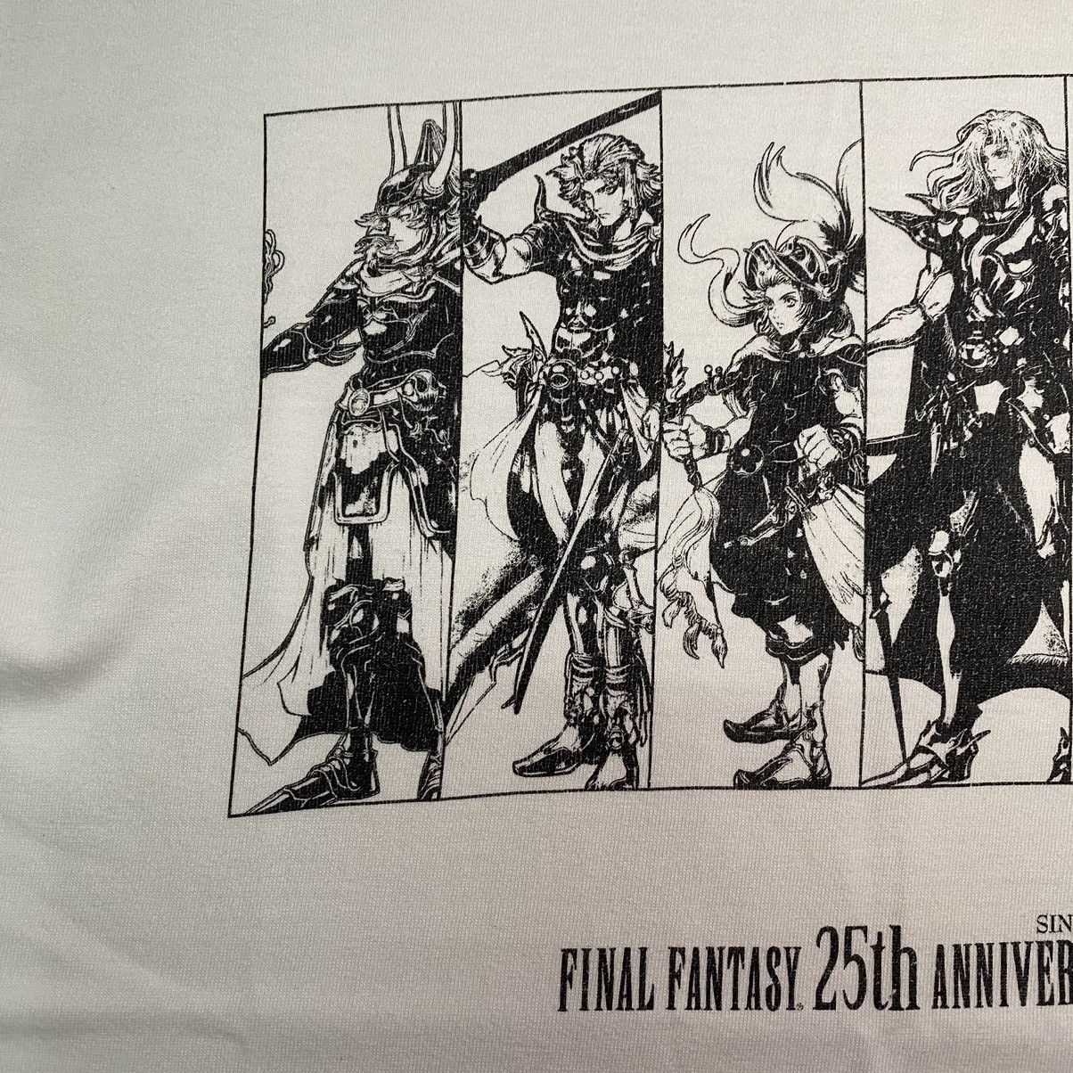 Vintage Final Fantasy Video Game 25th Anniversary Limited Tshirt Size US L / EU 52-54 / 3 - 8 Thumbnail