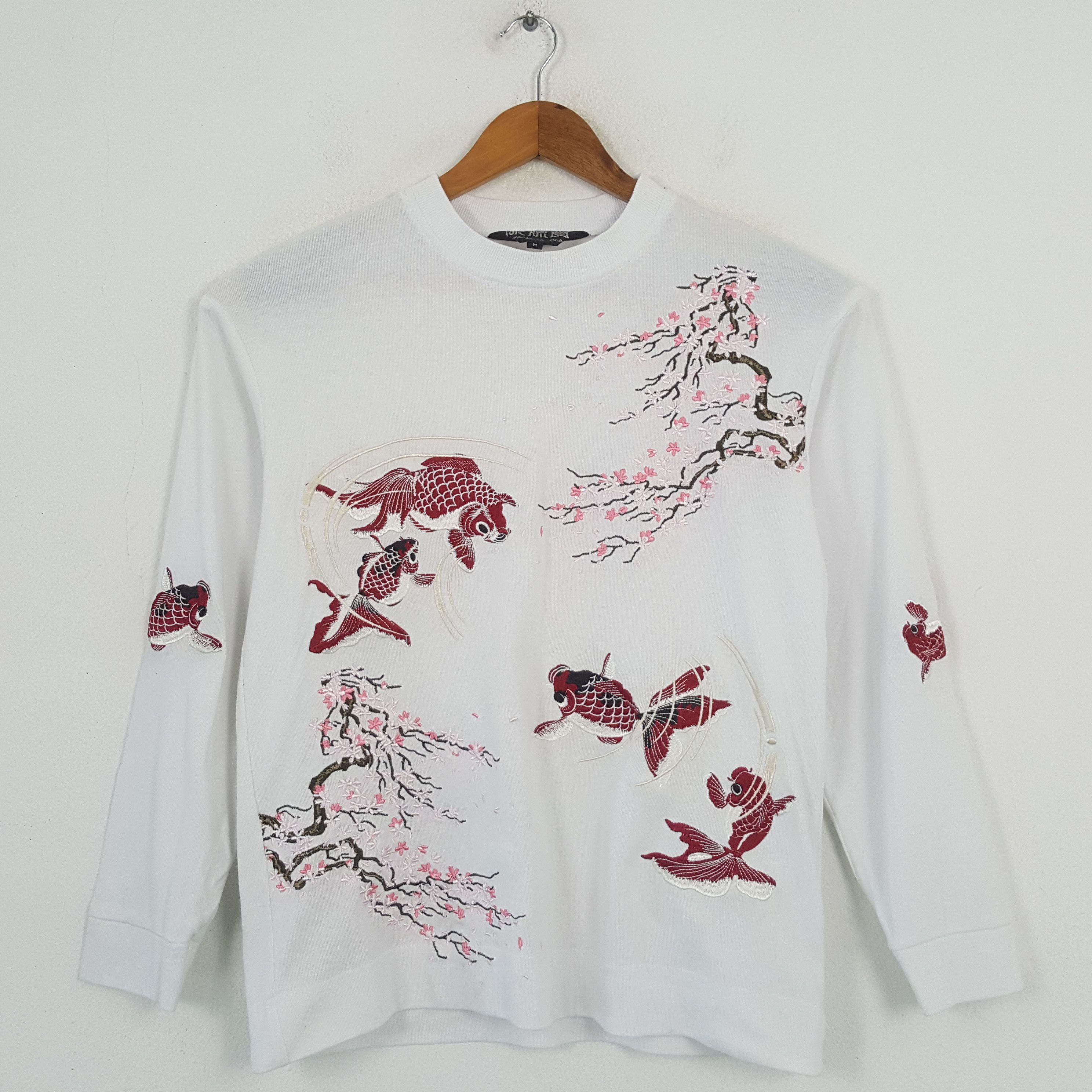Designer × Japanese Brand × Vintage Vintage JAPANESE BRAND Sukajan Style Sweatshirt C292N6 Size US S / EU 44-46 / 1 - 1 Thumbnail