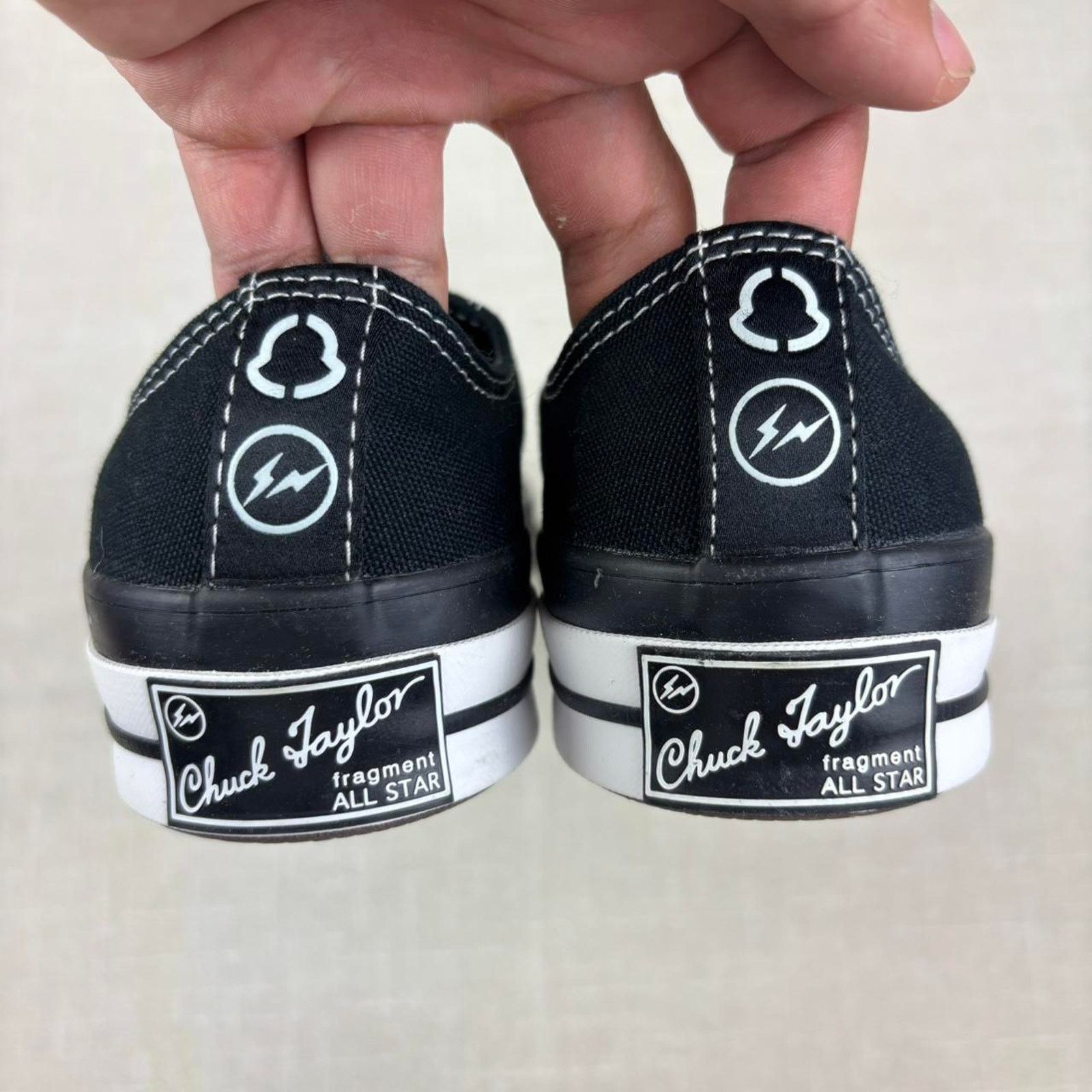 Converse 2020 Converse x Moncler x Fragment CT All Star 70 “Black” Size US 7.5 / IT 37.5 - 6 Thumbnail