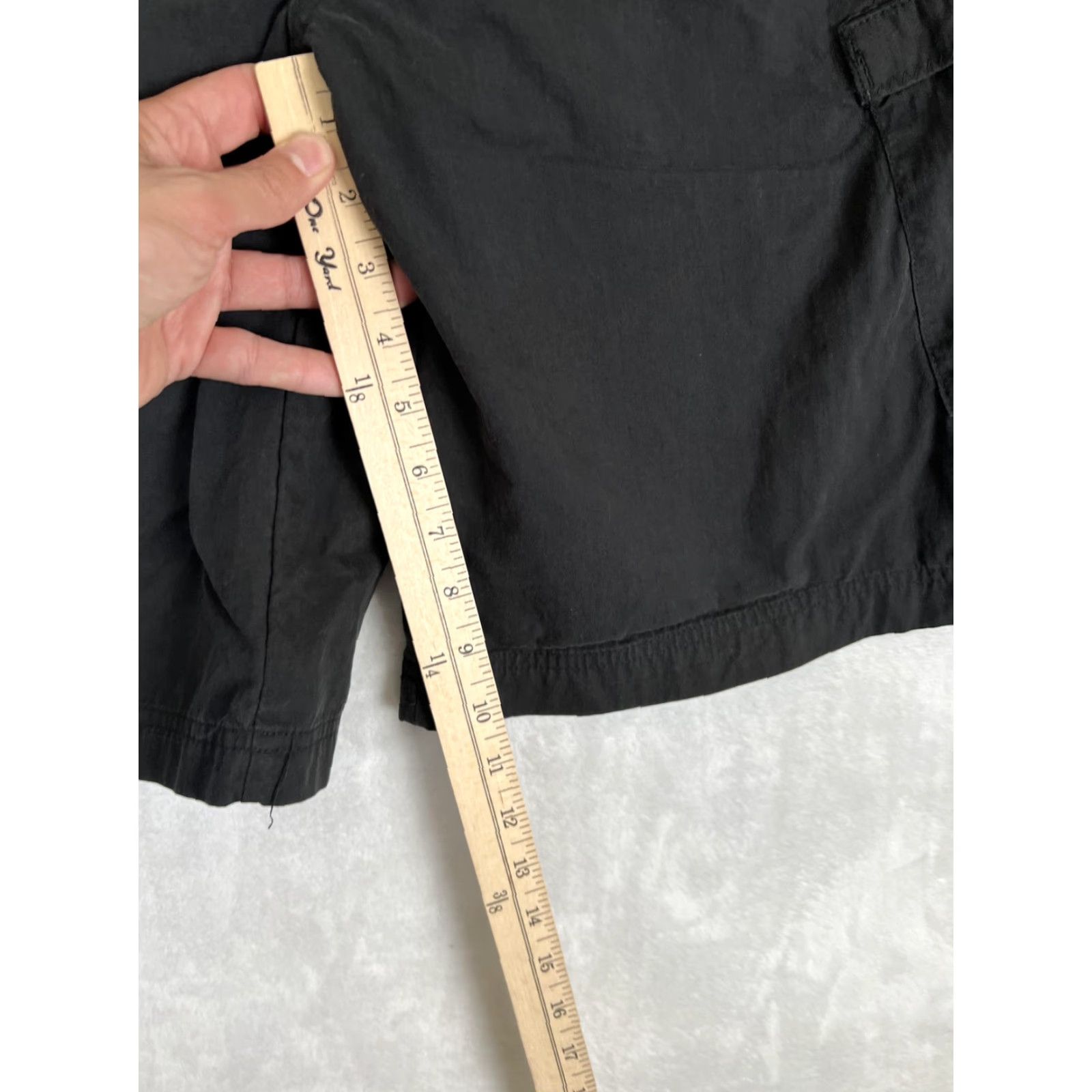 Gotcha VINTAGE Gotcha Cargo Shorts Mens 34 Black Cotton Canvas Utility Surf Y2K Size US 34 / EU 50 - 3 Thumbnail