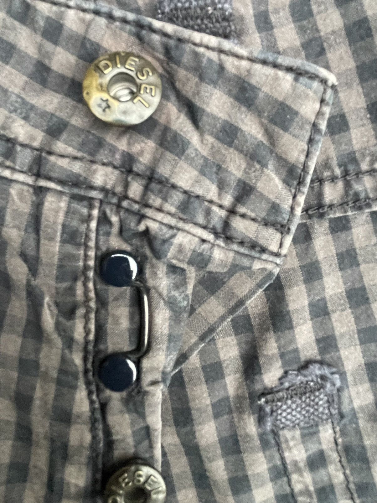 Diesel Diesel Narrot A Checkered Pant Size US 32 / EU 48 - 10 Thumbnail