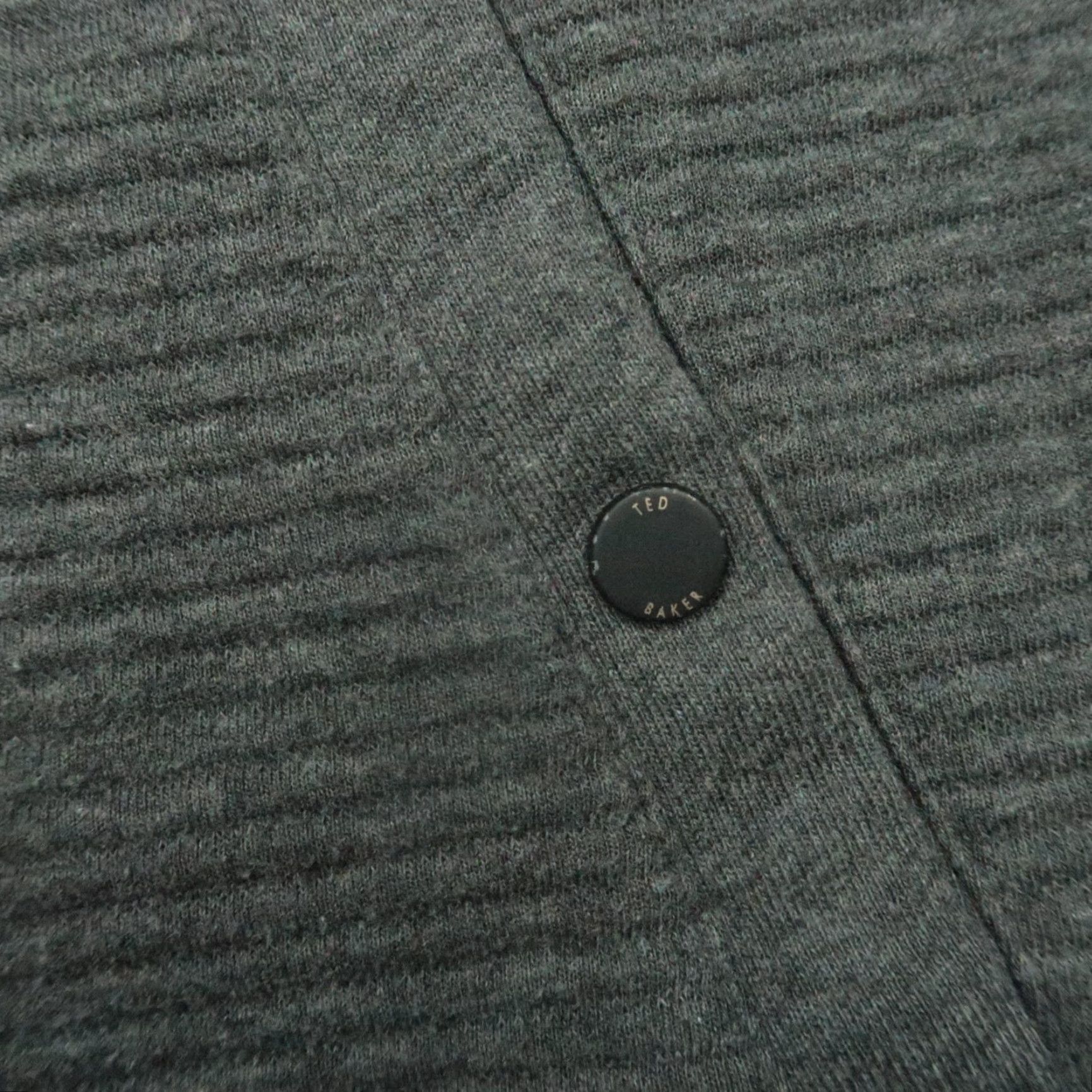 Ted Baker Ted Baker Jacket Mens Large Gray Full Zip Quilted Pockets Jacket Style Vintage? No. [Oops] Size US L / EU 52-54 / 3 - 5 Thumbnail