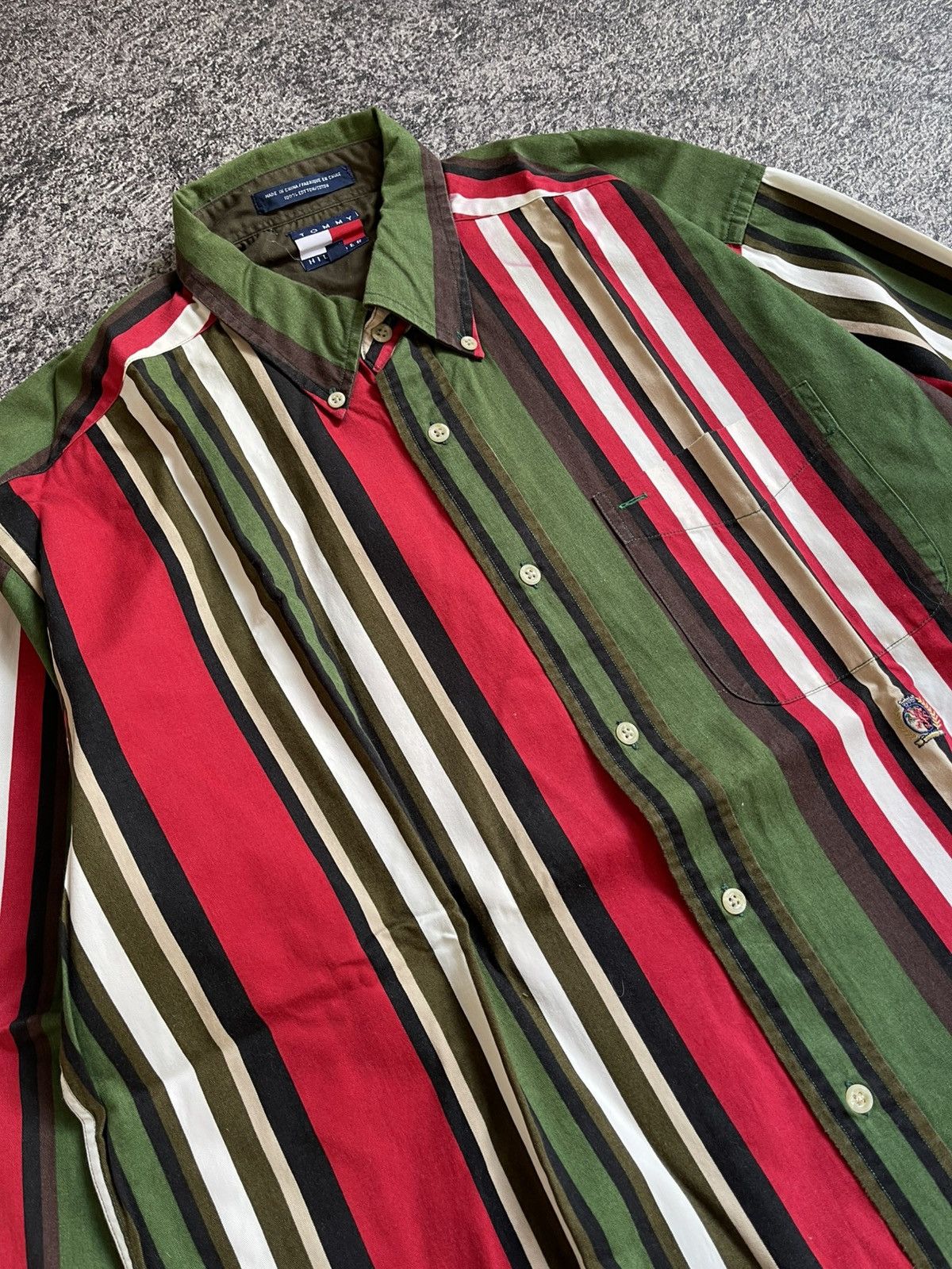 Tommy Hilfiger Tommy Hilfiger multi striped shirt Size US L / EU 52-54 / 3 - 3 Thumbnail