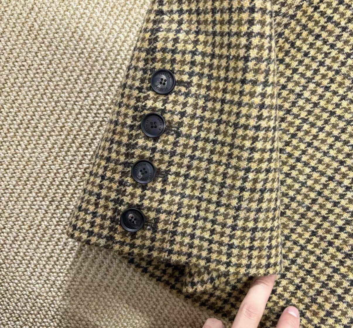 Egon Lab Egonlab "Only Lovers Left Alive" Brown Plaid Trousers J29 Size US 36 / EU 52 - 4 Thumbnail