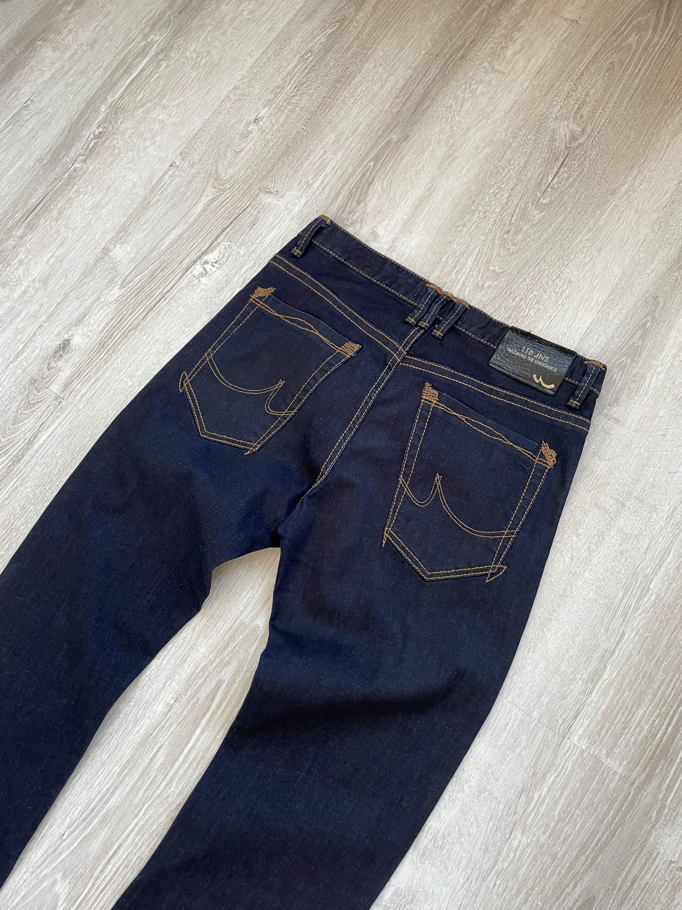 Jean LTB Jeans Gregory Slim Tapered Denim Size US 33 - 2 Thumbnail