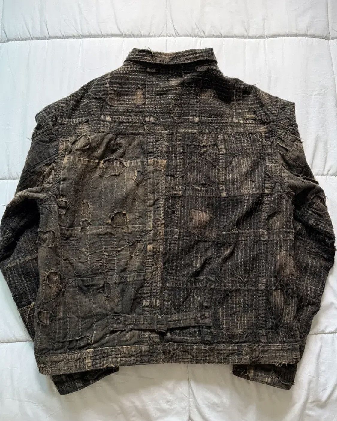 Kapital Kountry Kapital Tea-Core Black Boro 1st Jacket Size US XXL / EU 58 / 5 - 2 Thumbnail