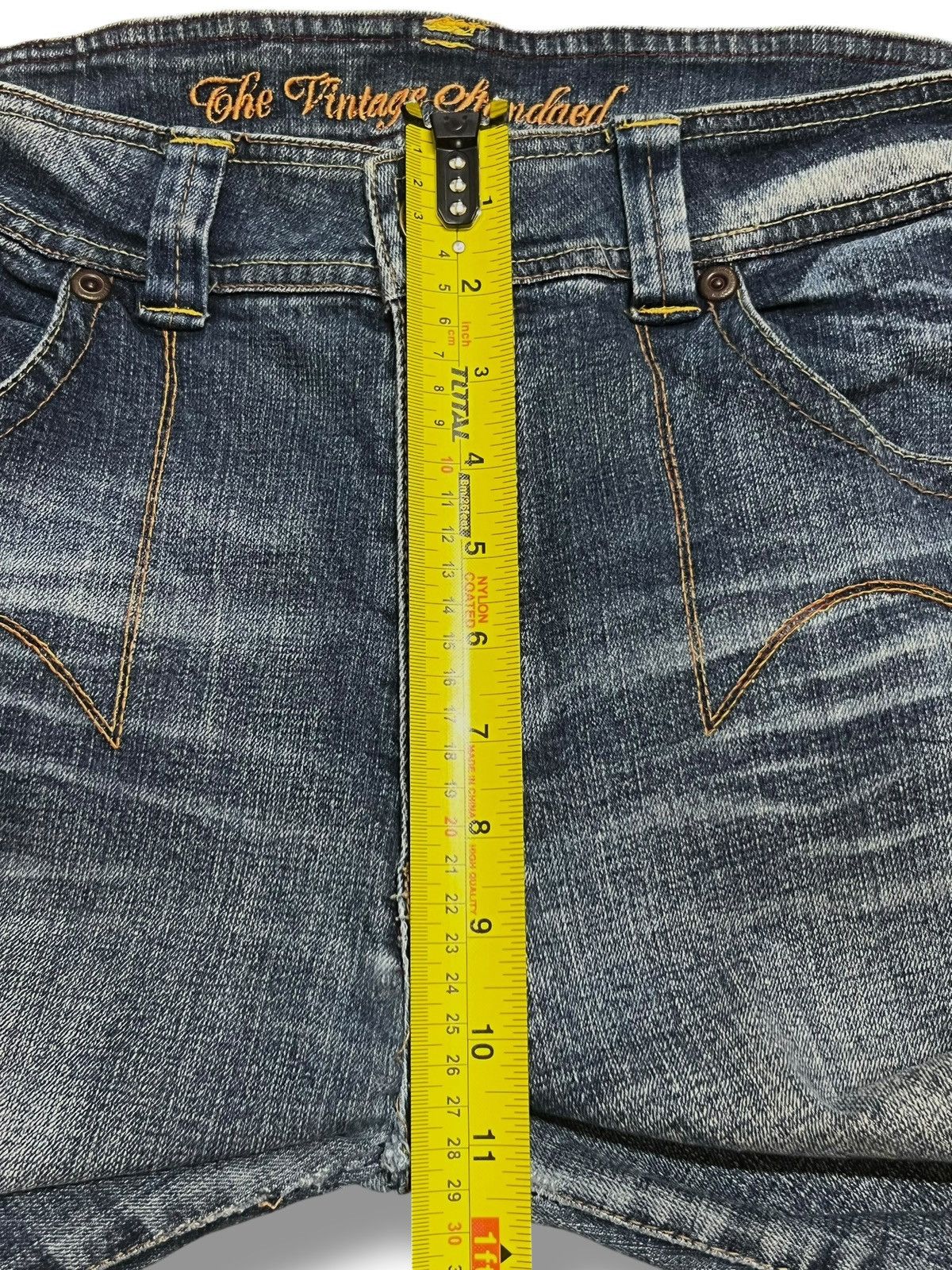 Japanese Brand Vintage Flared Original Jeans Japan - Faded Wash Style Jeans Size US 33 - 22 Thumbnail
