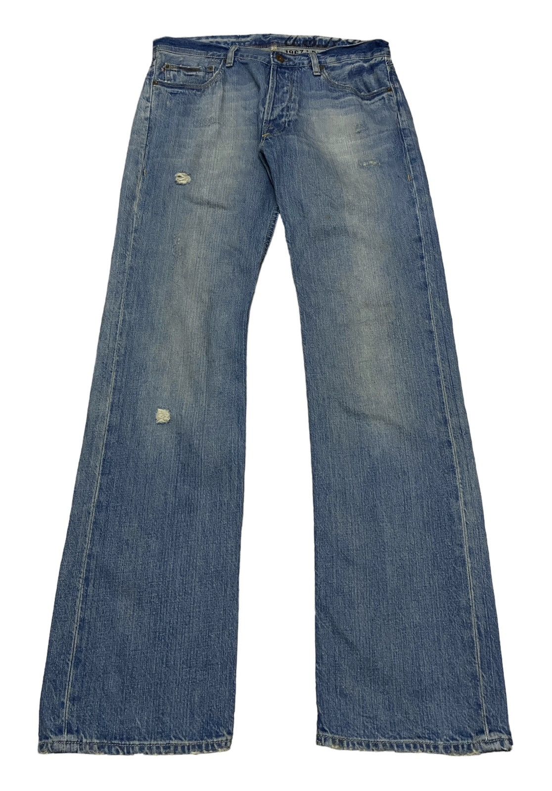 Polo Ralph Lauren × Vintage Rare Design Vintage Polo Ralph Lauren Jeans 2000s Size US 33 - 1 Thumbnail