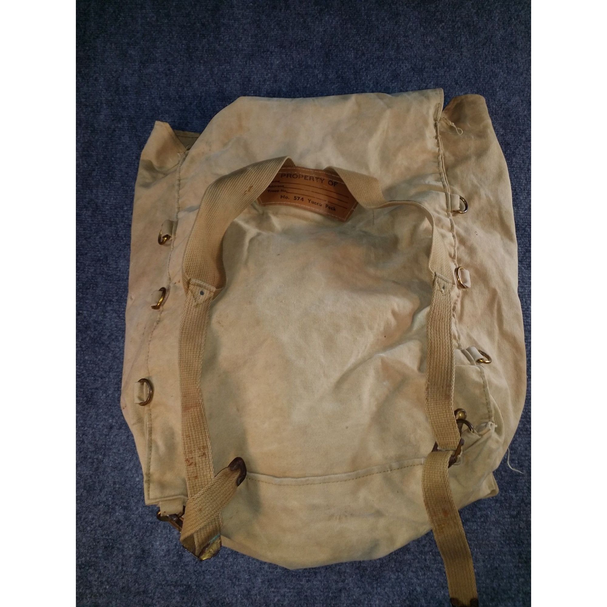Vintage Vintage Boy Scouts Of America Backpack National Council Canv Size ONE SIZE - 6 Thumbnail