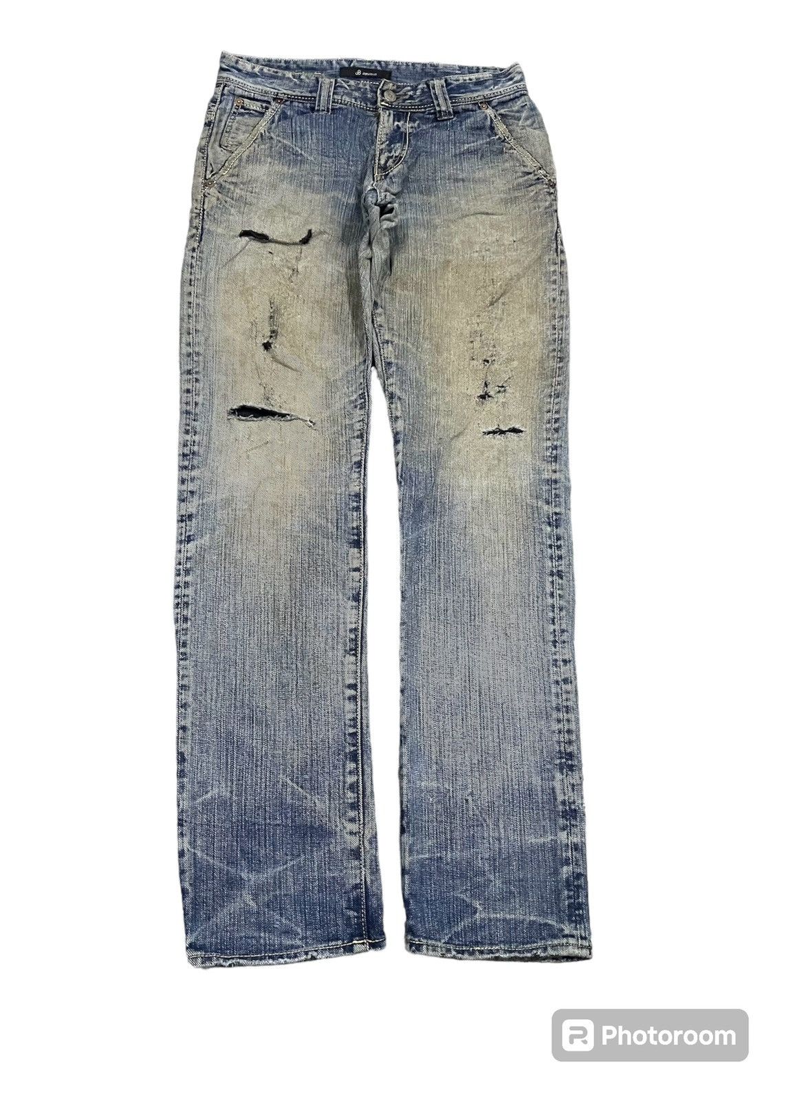Japanese Brand 90s HYSTERIC GLAMOUR INSPIRED WASHABLE JEANS BRAND JOHNBULL Size US 29 - 2 Thumbnail