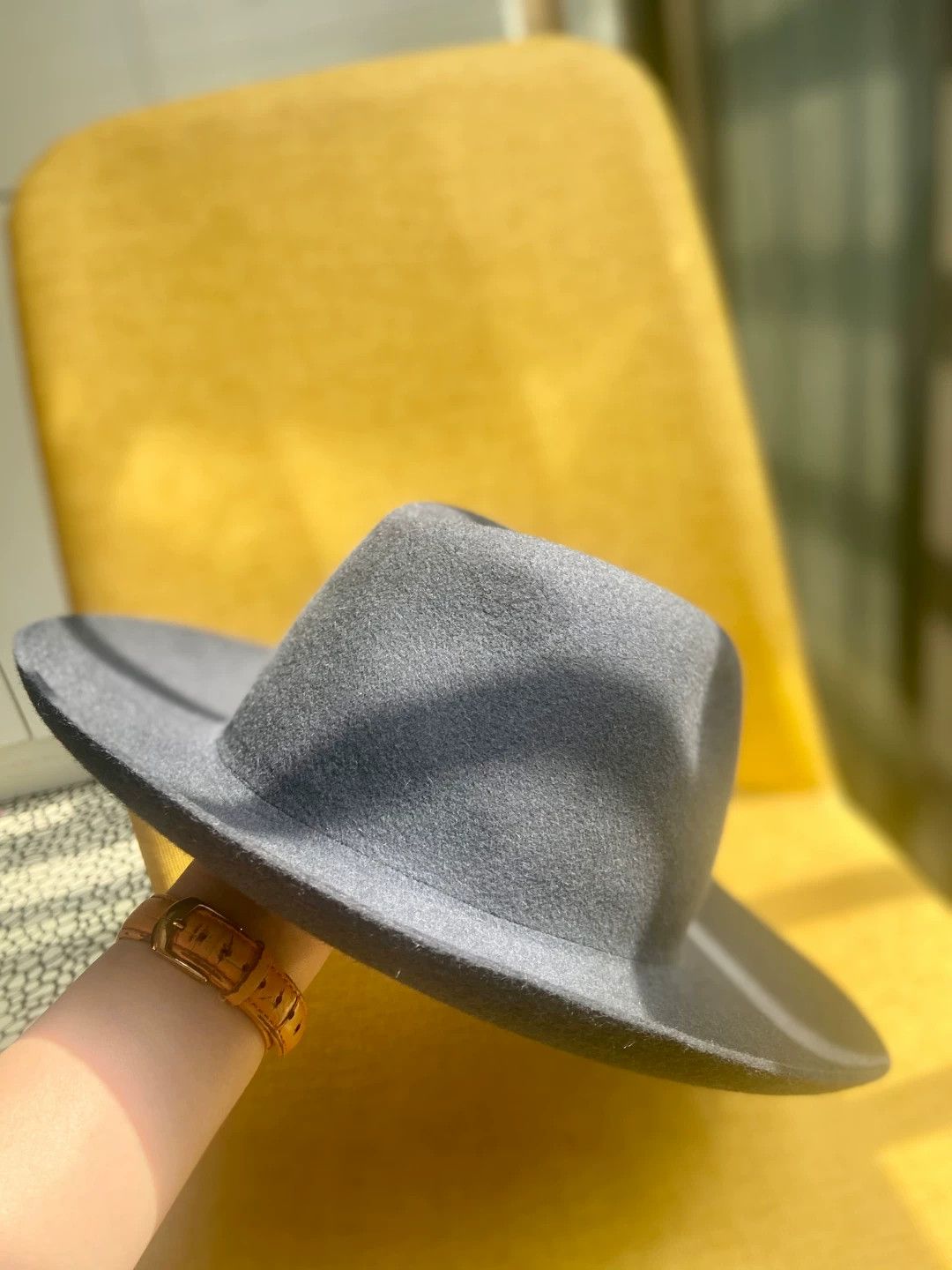 Borsalino Borsalino 99 New Unisex 57 Handmade Minimalist Hat Size ONE SIZE - 4 Thumbnail