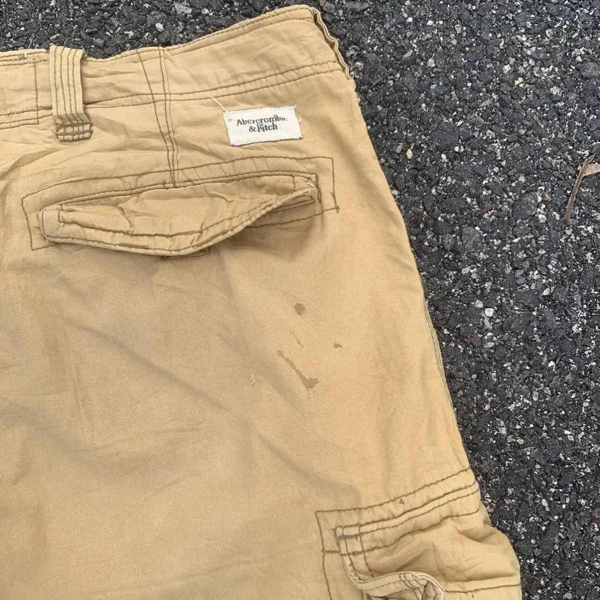 Abercrombie & Fitch 🔥BEST OFFER🔥Tactical Faded Trousers Big Multi Pocket Pants Size US 36 / EU 52 - 15 Thumbnail
