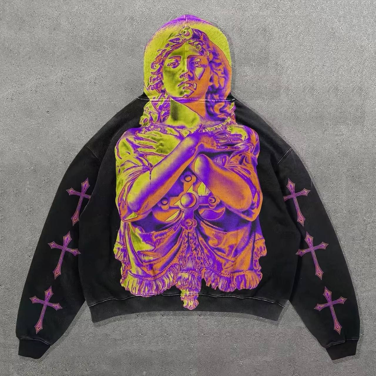 Japanese Brand × Vintage vintage hoodie Size US L / EU 52-54 / 3 - 1 Thumbnail