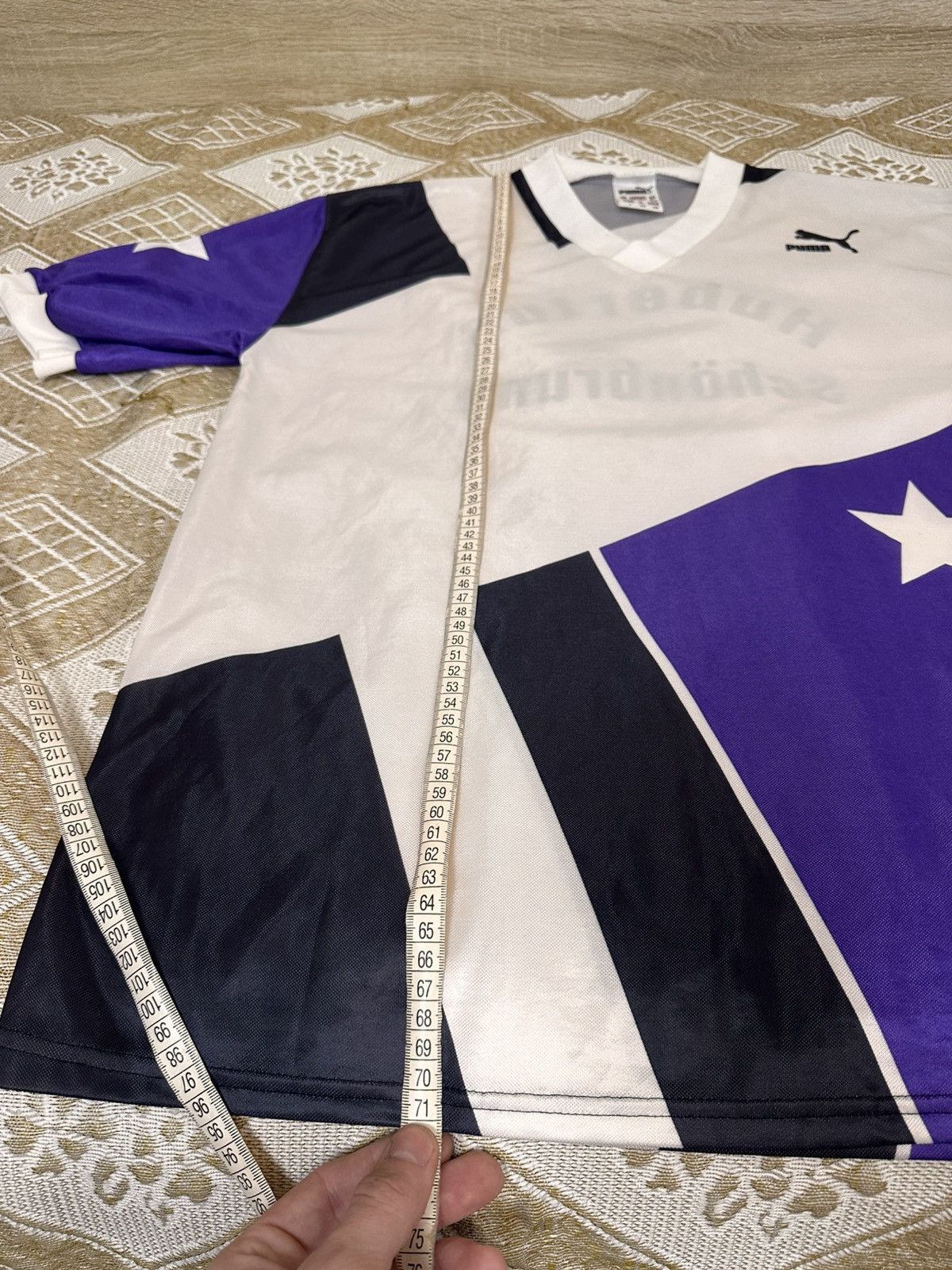 Puma 🔥 Puma Vintage Football Soccer Template 90's Shirt Jersey Size US L / EU 52-54 / 3 - 13 Thumbnail