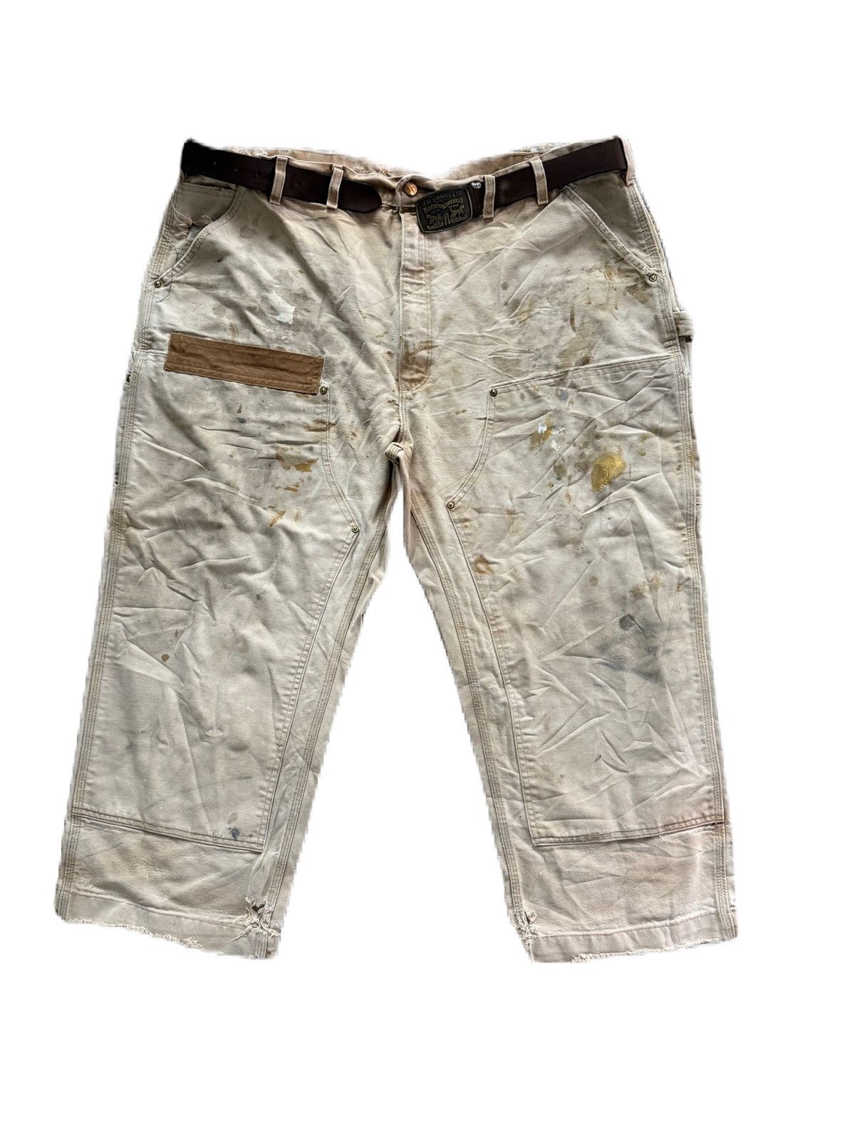 Carhartt Carhartt Distressed Double knee pants vintage Size US 42 / EU 58 - 1 Thumbnail