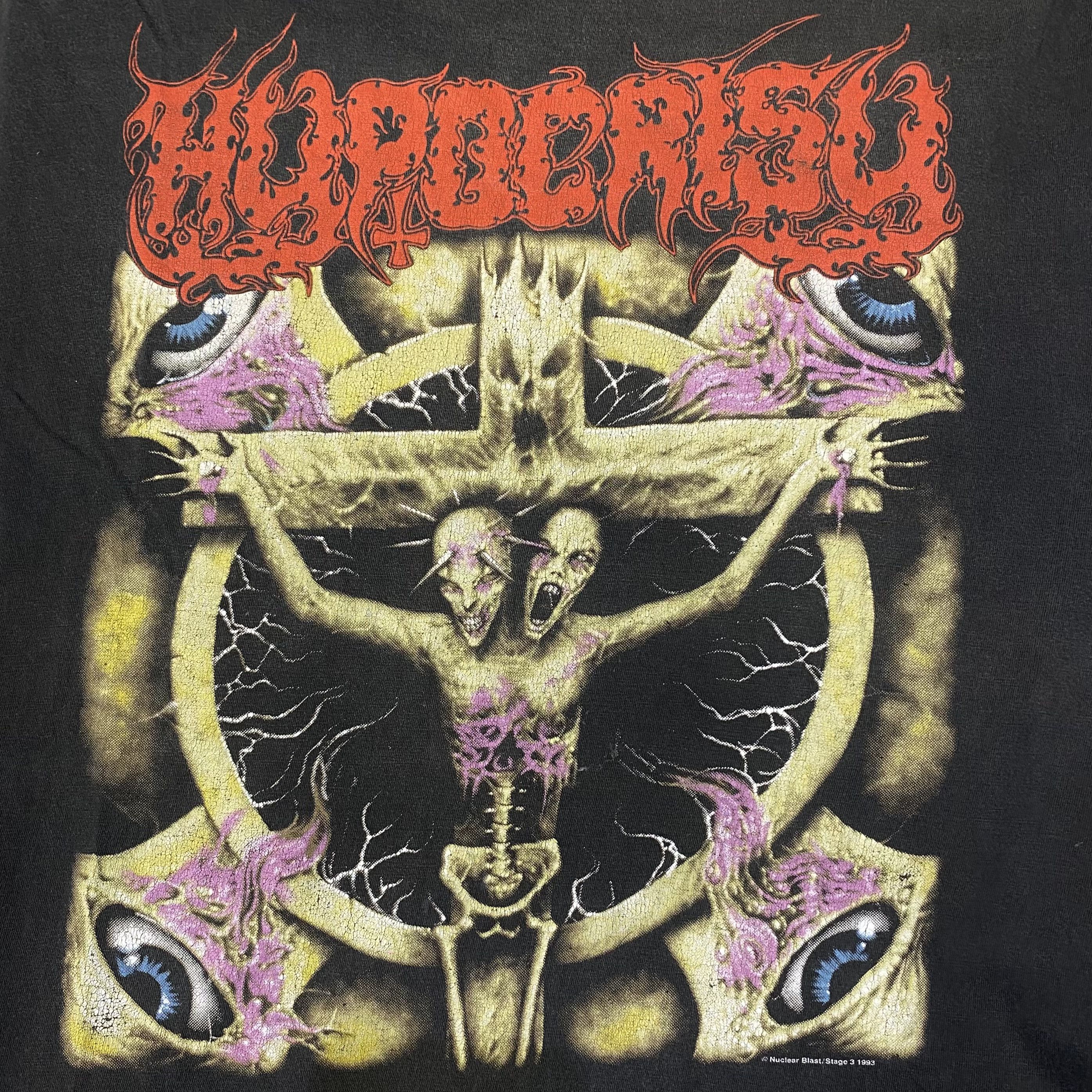 Band Tees HYPOCRISY Vintage 1993 Nuclear Blast Records Size US M / EU 48-50 / 2 - 2 Thumbnail