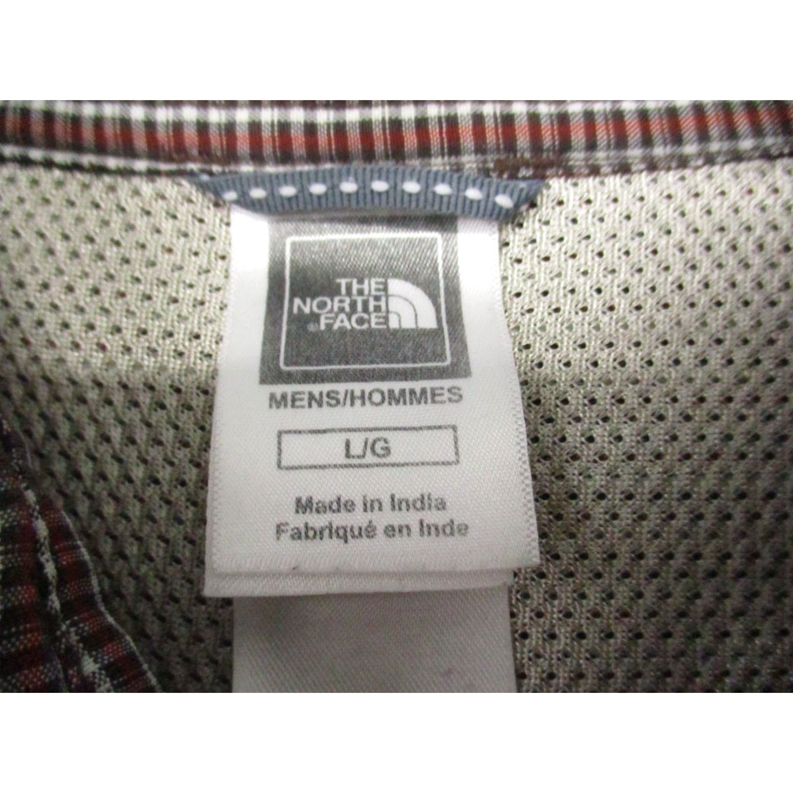 The North Face The North Face Shirt Maroon Check Large Mens Lined Long Sleeve Pocketed Button-Up Regular Fit Size US L / EU 52-54 / 3 - 4 Thumbnail