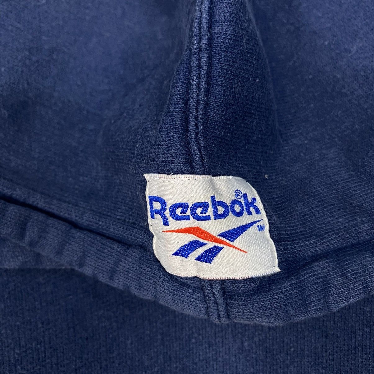 Vintage 📌Vintage Hoodie Sweatshirt Pull Over Reebok Big Logo Size US L / EU 52-54 / 3 - 15 Thumbnail