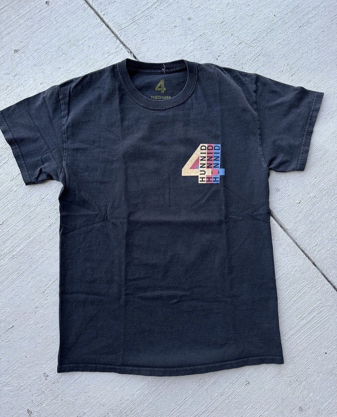 Rap Tees YG 4Hunnid Tour Merch Hip Hop Rap Tee Medium Black Size US M / EU 48-50 / 2 - 5 Thumbnail