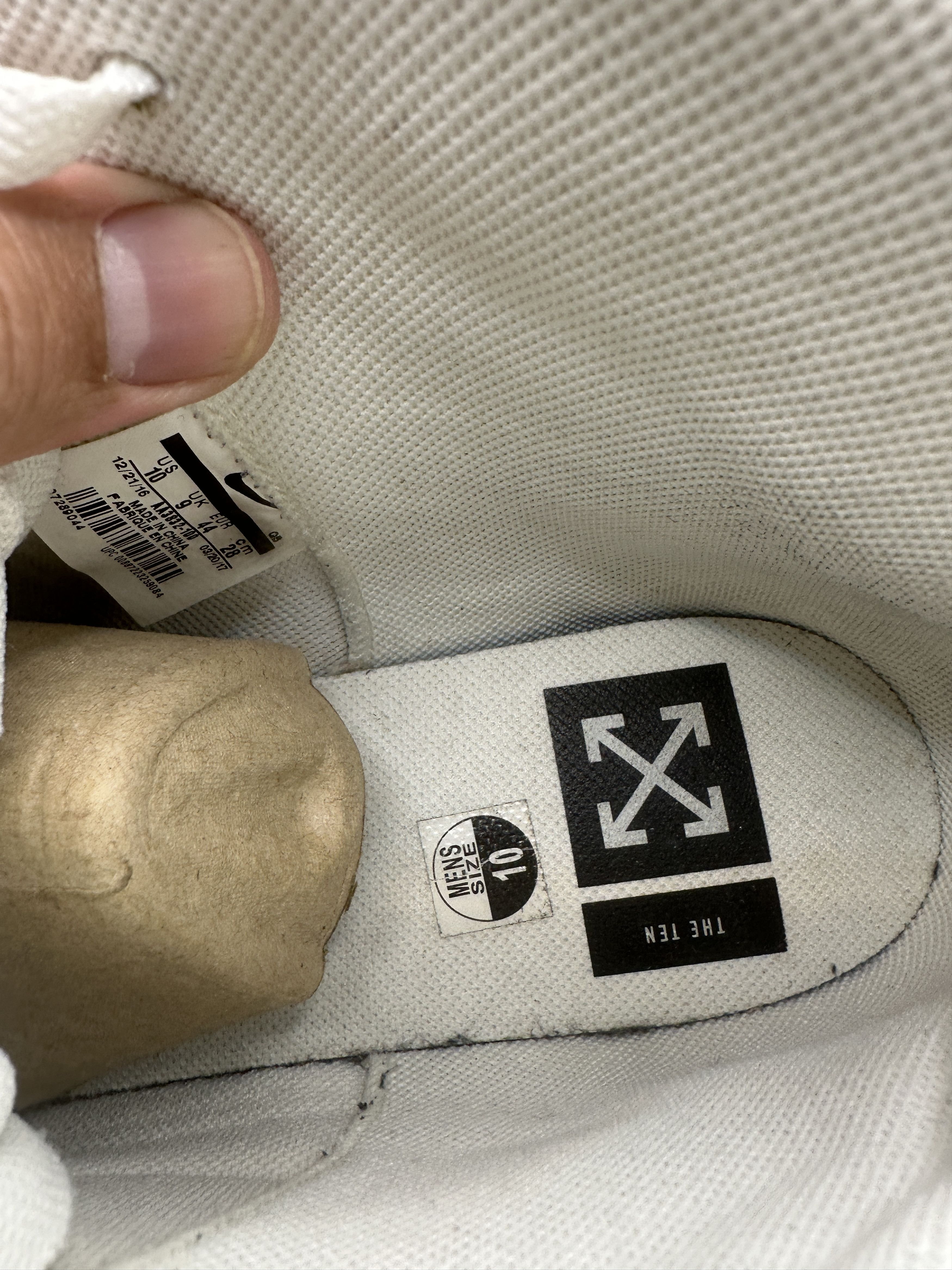 Nike × Off-White Nike Blazer Off White Size US 10 / EU 43 - 10 Thumbnail