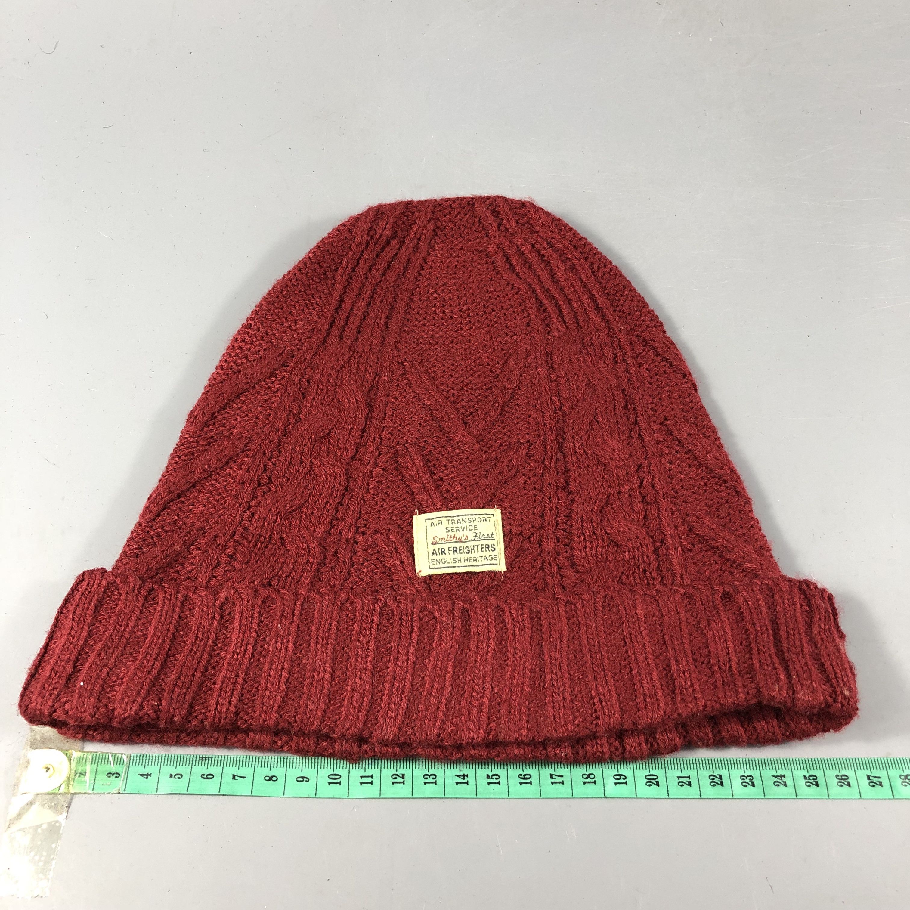 Japanese Brand Je T'aime Pleated Knit Beanie Snowcap Snow Hat B900 Size ONE SIZE - 3 Thumbnail