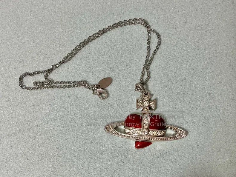Vivienne Westwood vivienne westwood Rare first edition red enamel large hear Size ONE SIZE - 2 Thumbnail