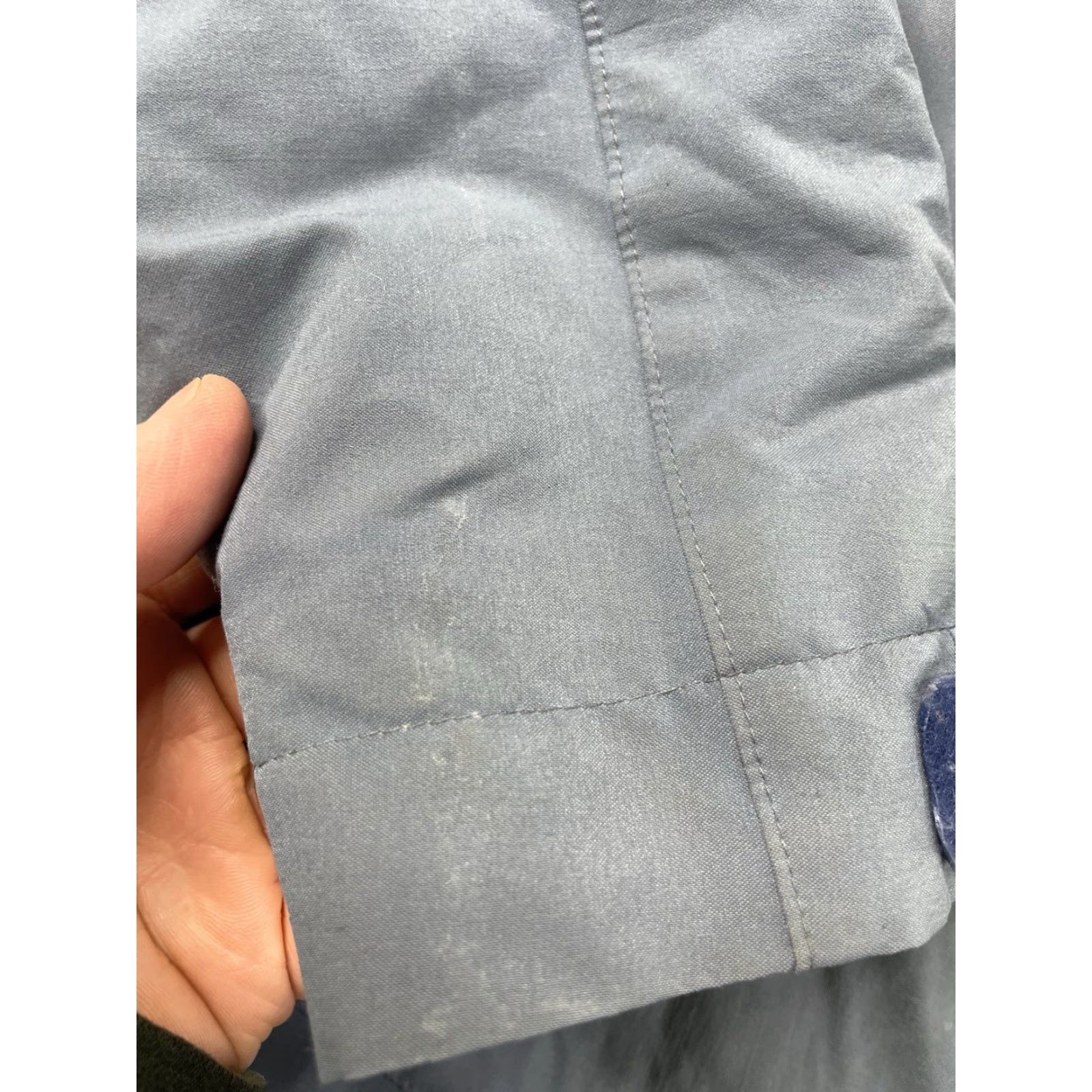 Patagonia VINTAGE Patagonia Jacket Women Regular Small Blue Knit Lined Hooded Full Zip Softshell Inner Polyester Nylon Size S / US 4 / IT 40 - 4 Thumbnail