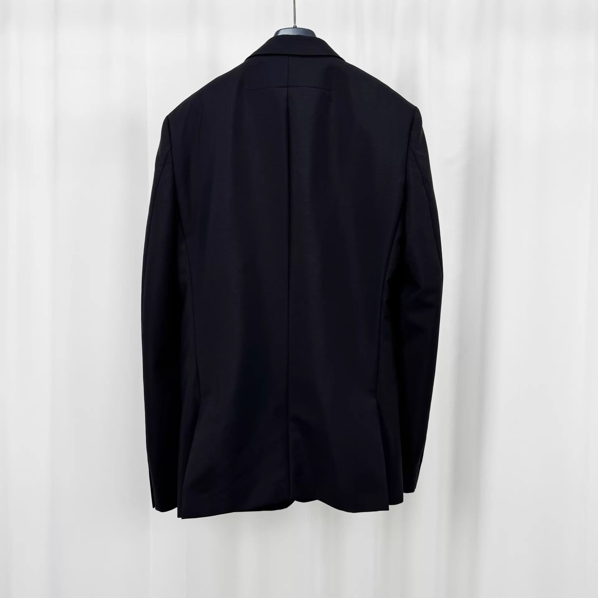 Givenchy Givenchy Black Wool Suit Jacket 48 New Size US M / EU 48-50 / 2 - 2 Thumbnail