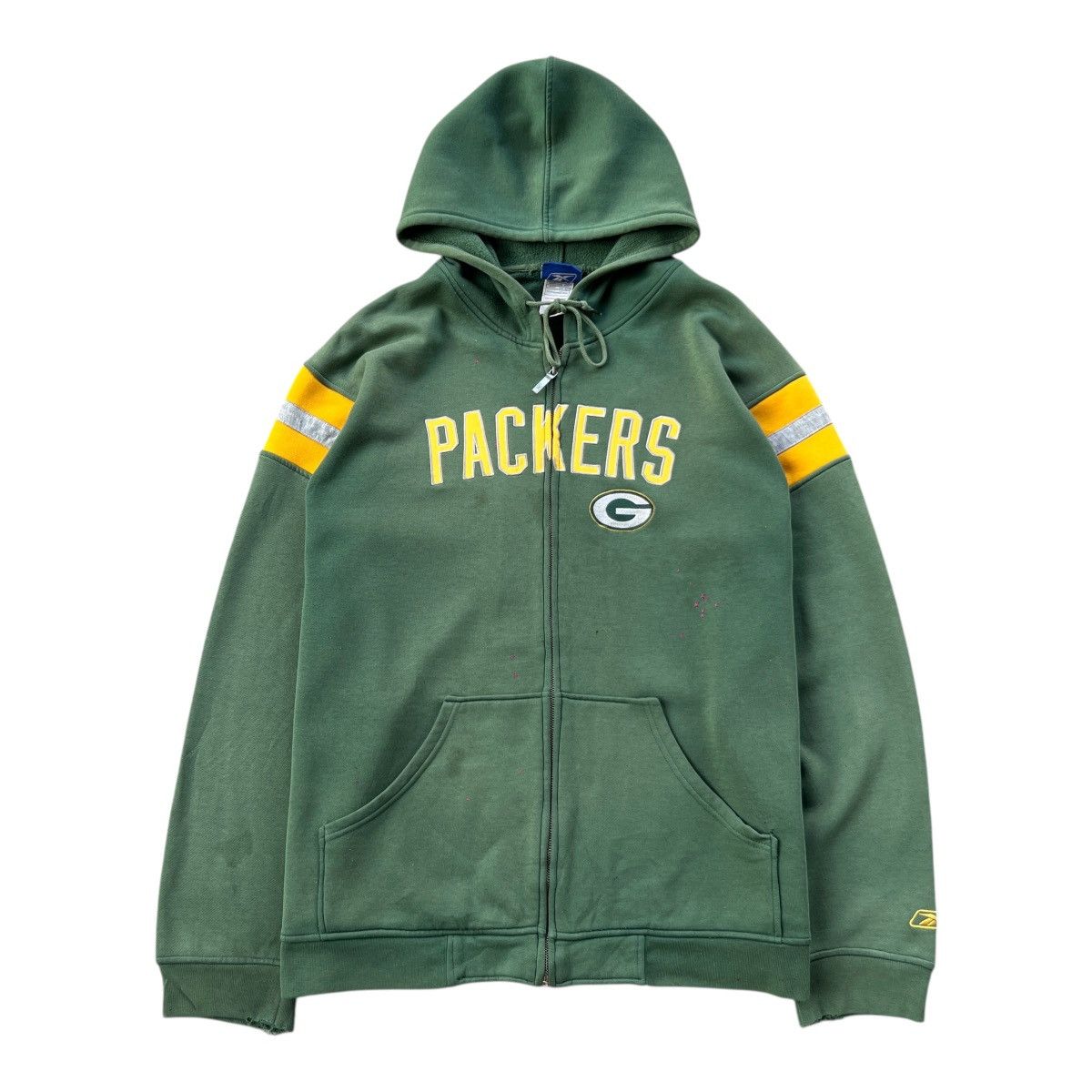 NFL × Reebok × Vintage Vintage NFL Packers Hoodie Sweatshirt Size L Size US L / EU 52-54 / 3 - 1 Thumbnail