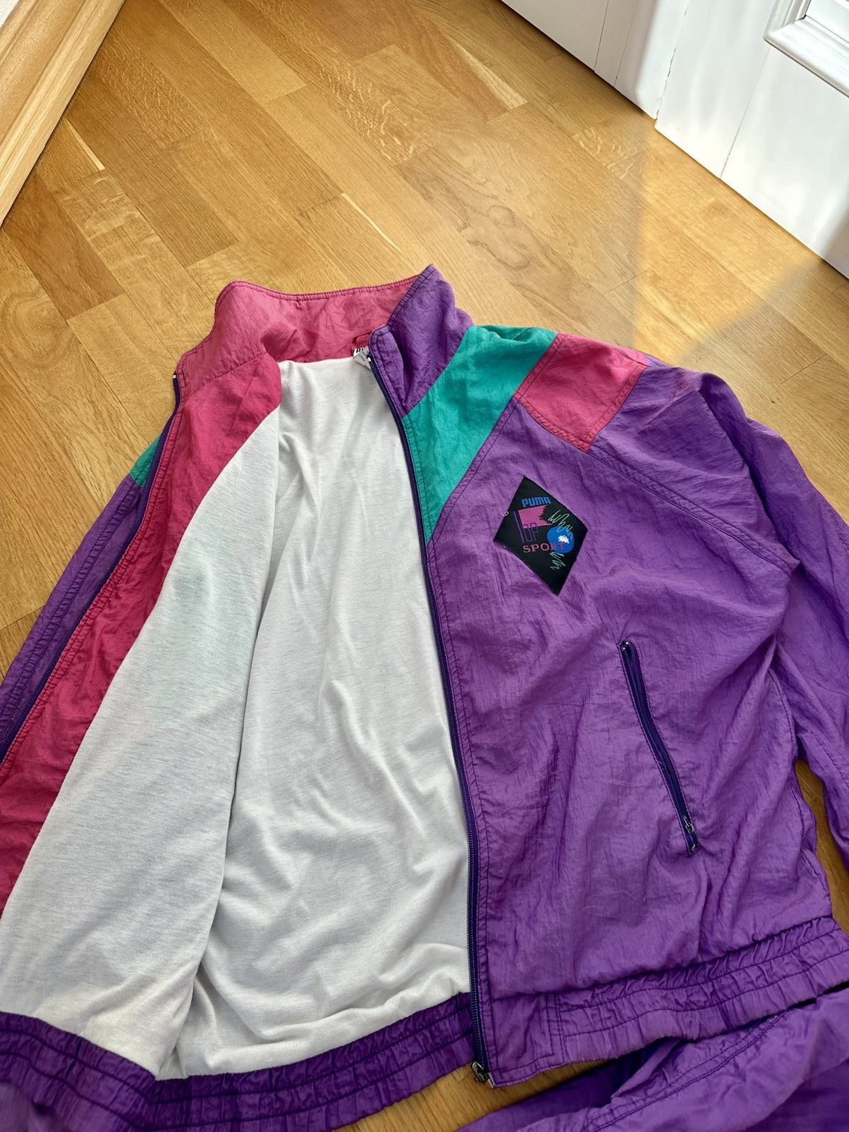 Puma 90’s Vintage Puma Tracksuit Jacket X Pants Made in Korea Size US M / EU 48-50 / 2 - 15 Thumbnail