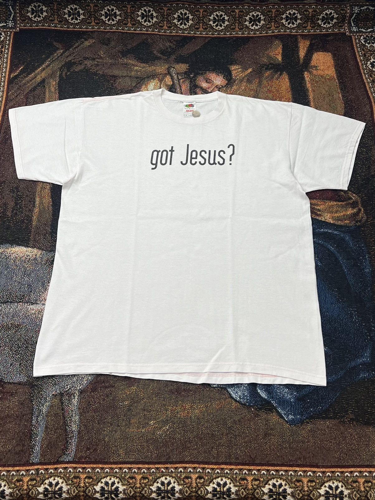 Vintage 90s Vintage "Got Jesus?" Tee Size US XL / EU 56 / 4 - 2 Thumbnail