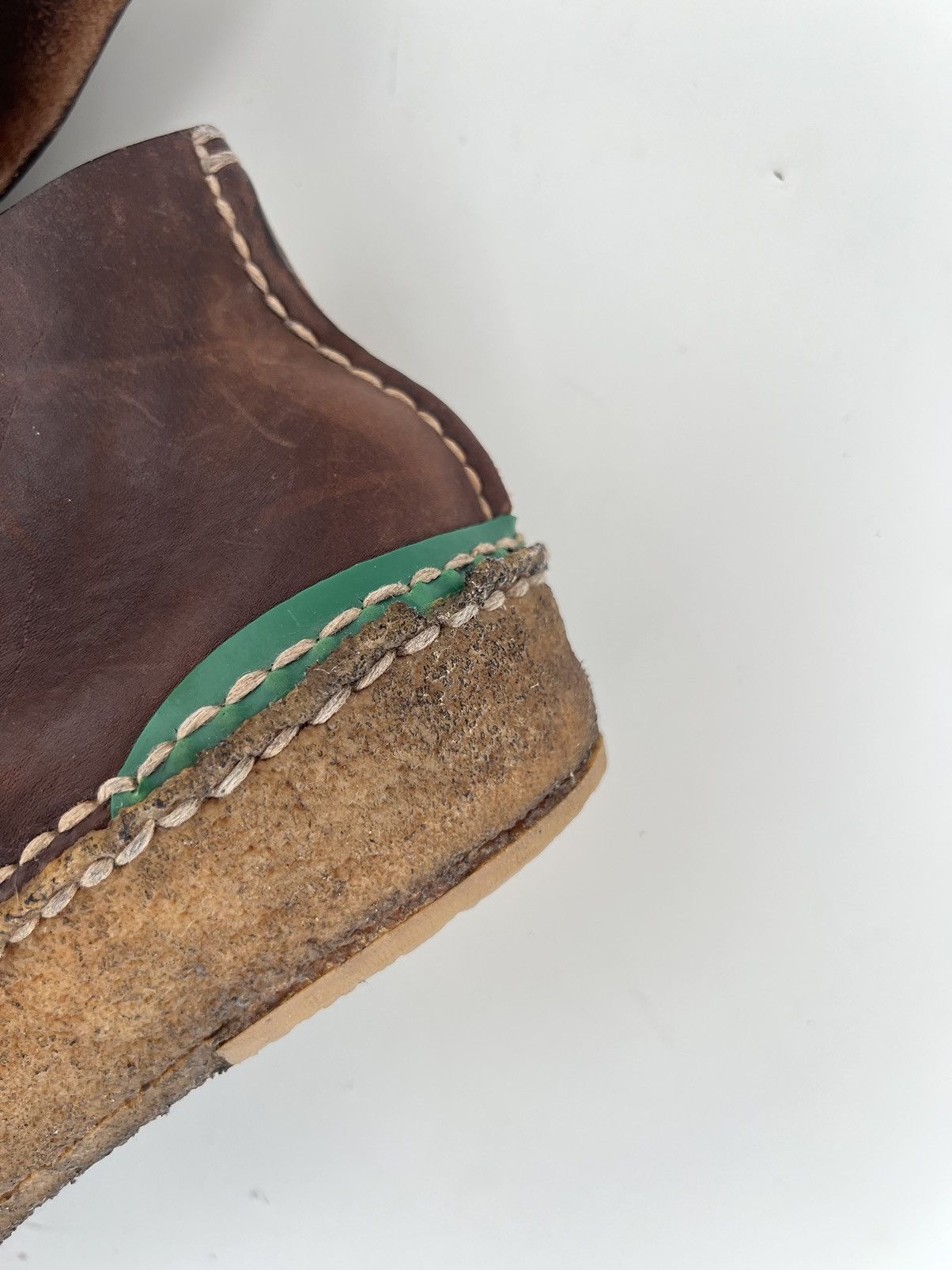 Visvim 🔥Visvim Skynyrd Double Ring Leather Folk Moc Boots Size US 8.5 / EU 41-42 - 16 Thumbnail