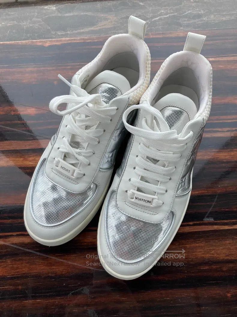 Louis Vuitton Louis Vuitton White Sneakers Size US 5.5 / IT 35.5 - 2 Thumbnail