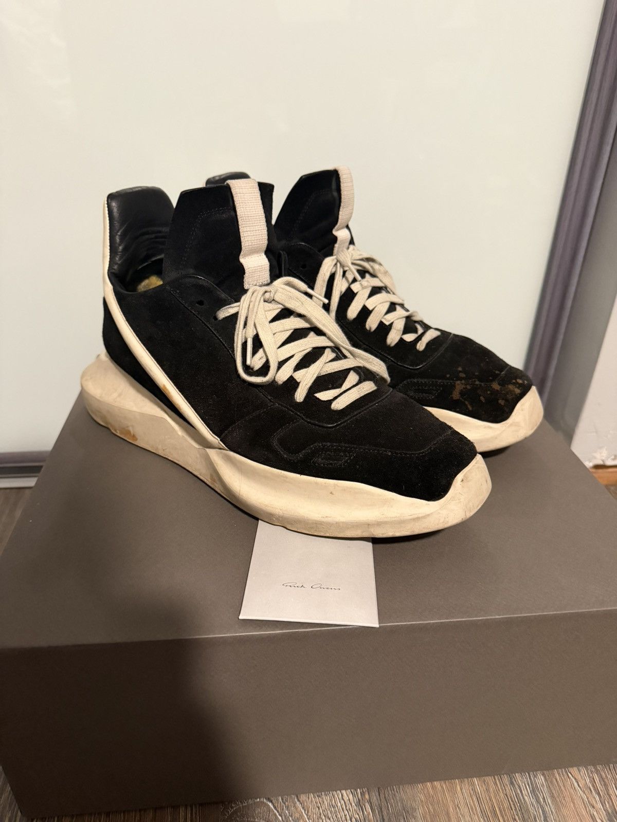 Rick Owens Rick Owens Geth Runners Size US 10 / EU 43 - 2 Thumbnail