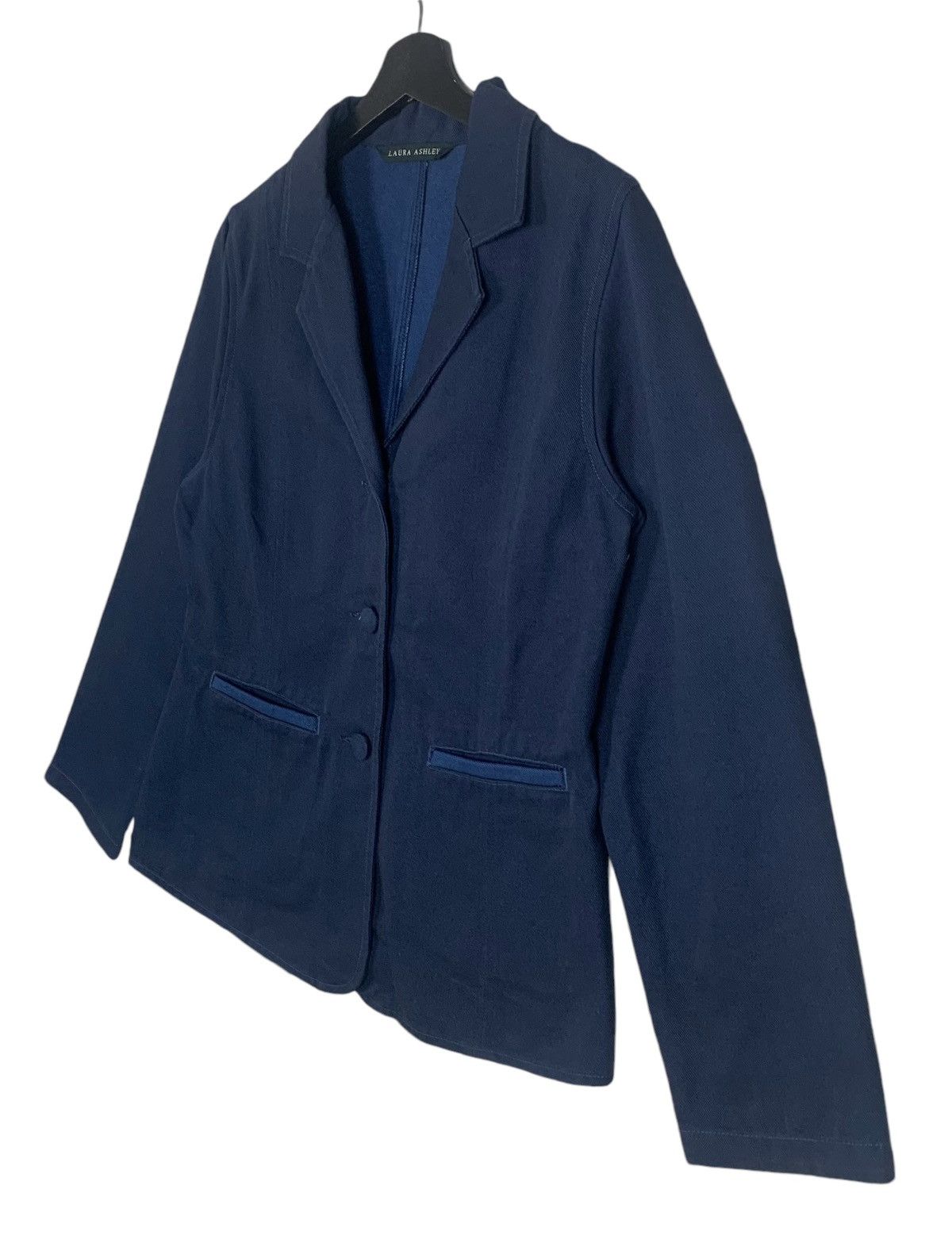 Designer Vintage Laura Ashley Fashion Designer Coat Blazer Size S / US 4 / IT 40 - 4 Thumbnail
