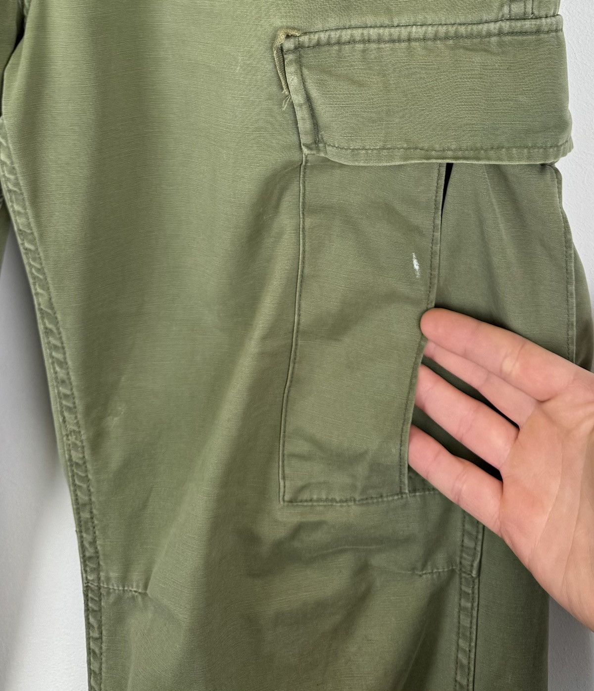 Denim & Supply Ralph Lauren Denim & Supply Ralph Lauren Cargo Pants Khaki Green US Army Size US 33 - 4 Thumbnail