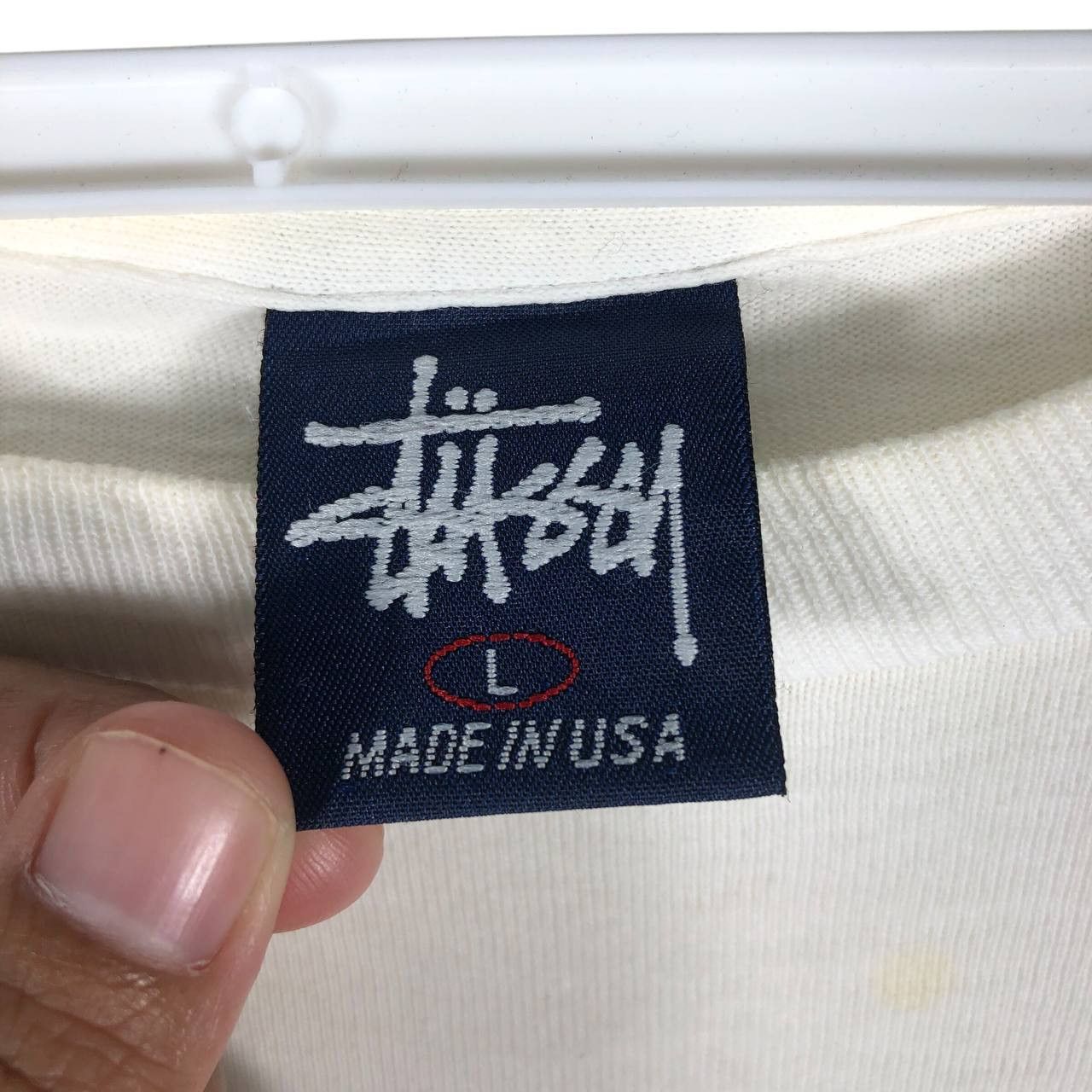 Stussy × Vintage Vintage Stussy Long Sleeve T-Shirt Size US L / EU 52-54 / 3 - 8 Thumbnail