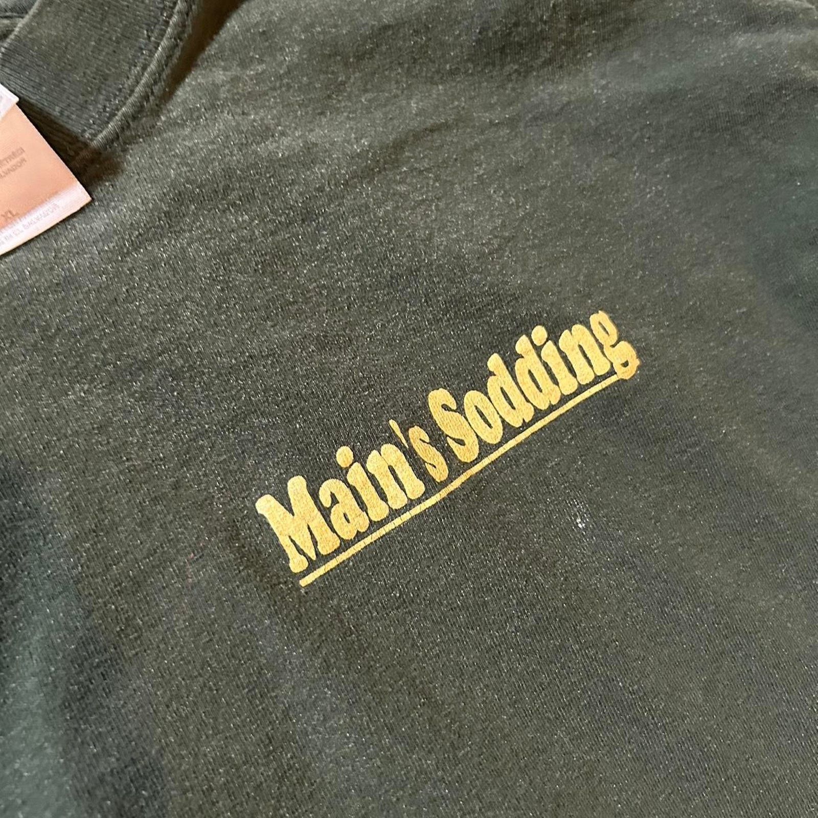 Gildan 90s green thrashed condition Size US XL / EU 56 / 4 - 4 Thumbnail