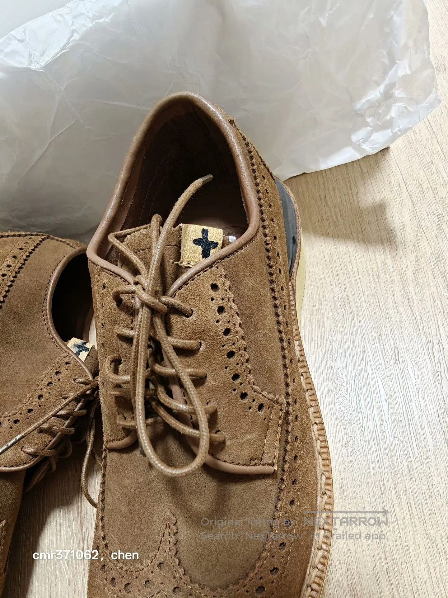 Visvim visvim 13ss Spot Patrician WT Folk Brogue. Size US 8 / EU 41 - 3 Thumbnail
