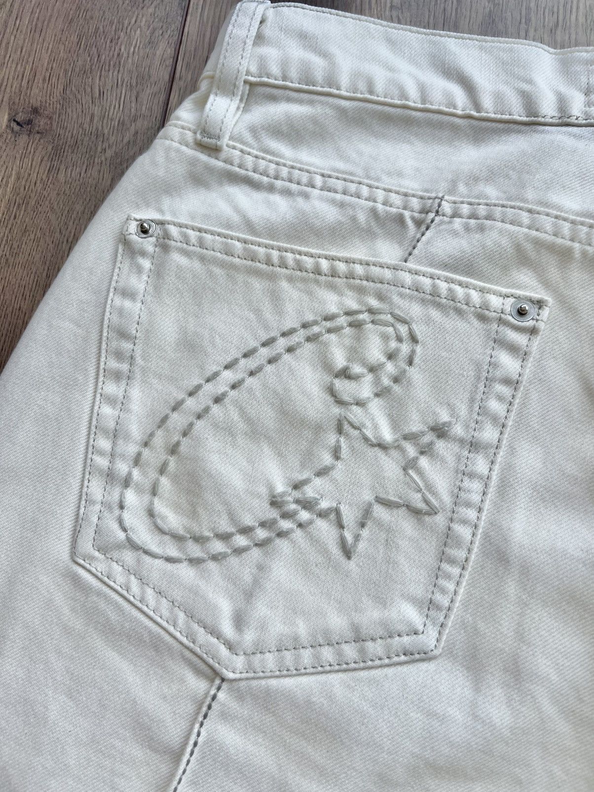 Corteiz Corteiz C-Star Denim Jorts Natural XS Size US 28 / EU 44 - 7 Thumbnail