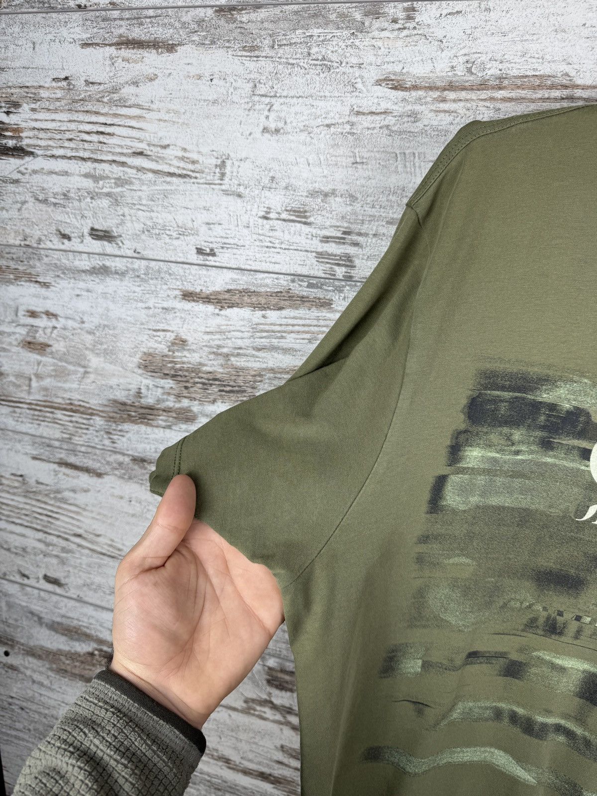 C.P. Company Mens Vintage C.P. Company t-shirt big logo tee green Size US M / EU 48-50 / 2 - 5 Thumbnail