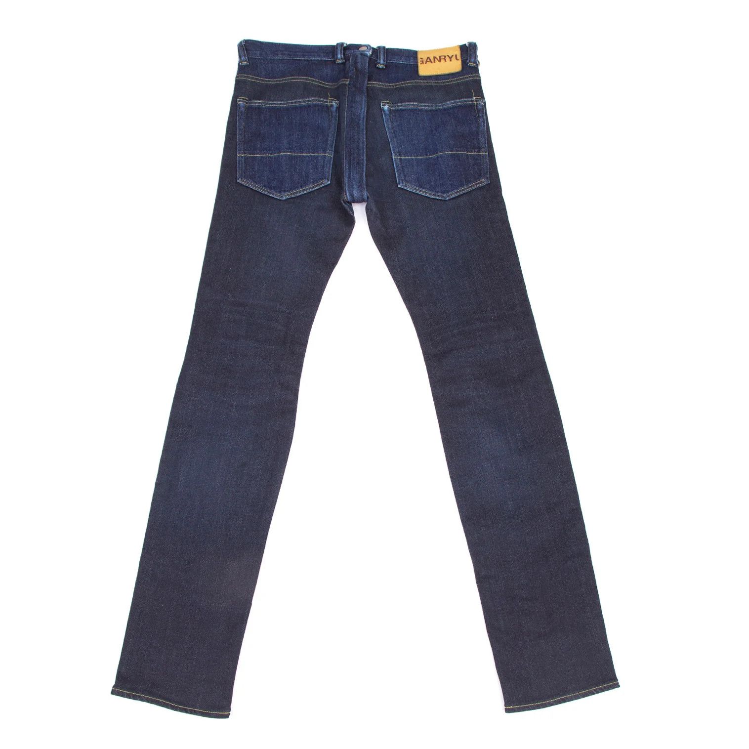 Ganryu Zippered Design Denim Pants in Indigo L Size US 38 / EU 54 - 11 Thumbnail