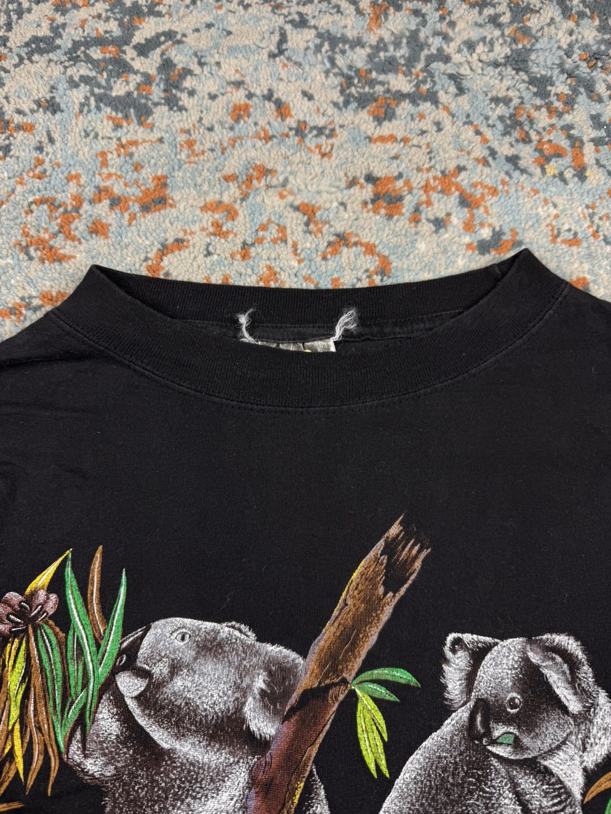 Vintage Vintage 90s Koalas on the eucalyptus tree graphic tee koala Size US XL / EU 56 / 4 - 9 Thumbnail
