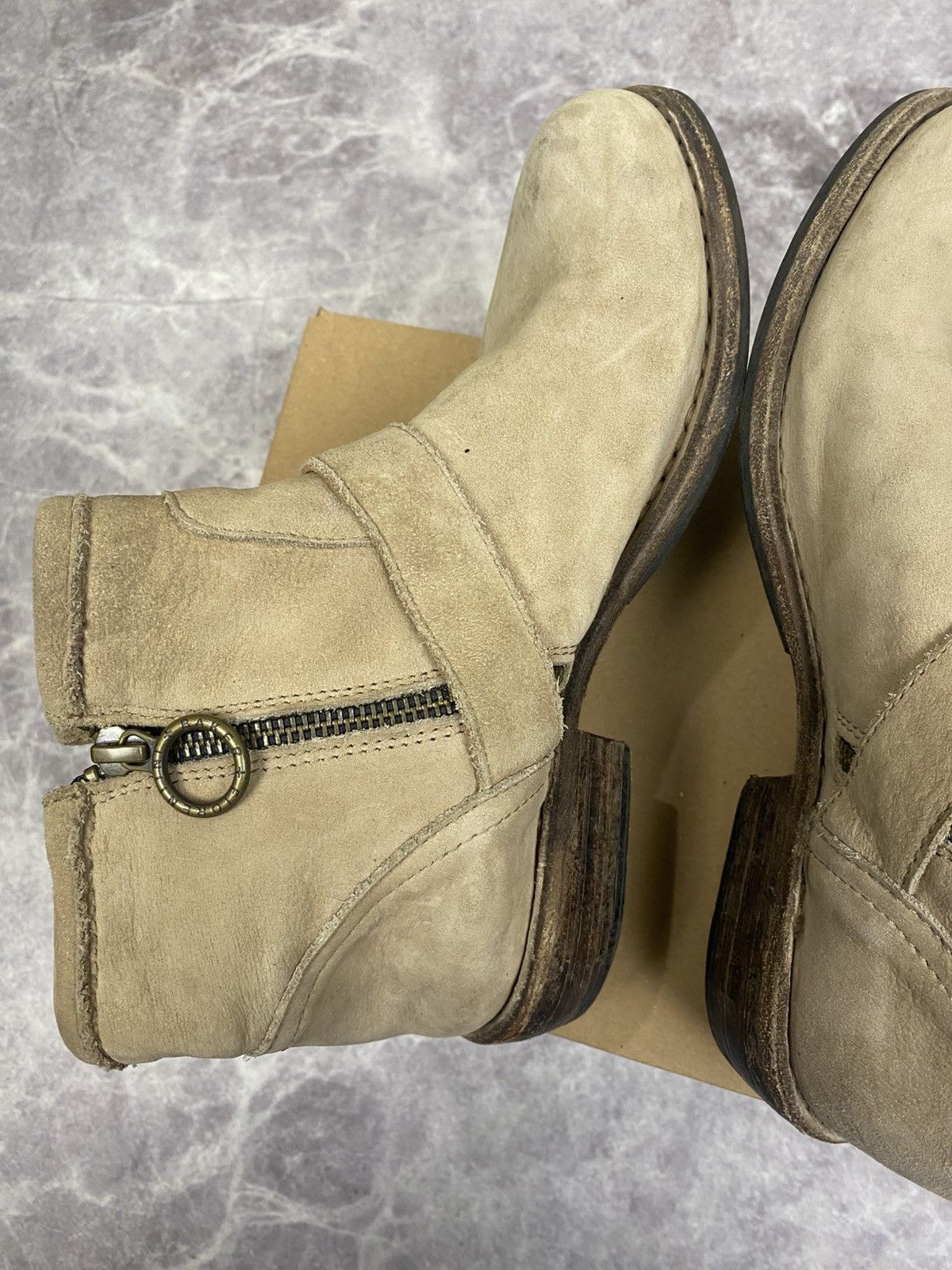 Fiorentini + Baker Fiorentini Baker Suede Beige Boots Size: 36 Size US 6 / IT 36 - 7 Thumbnail