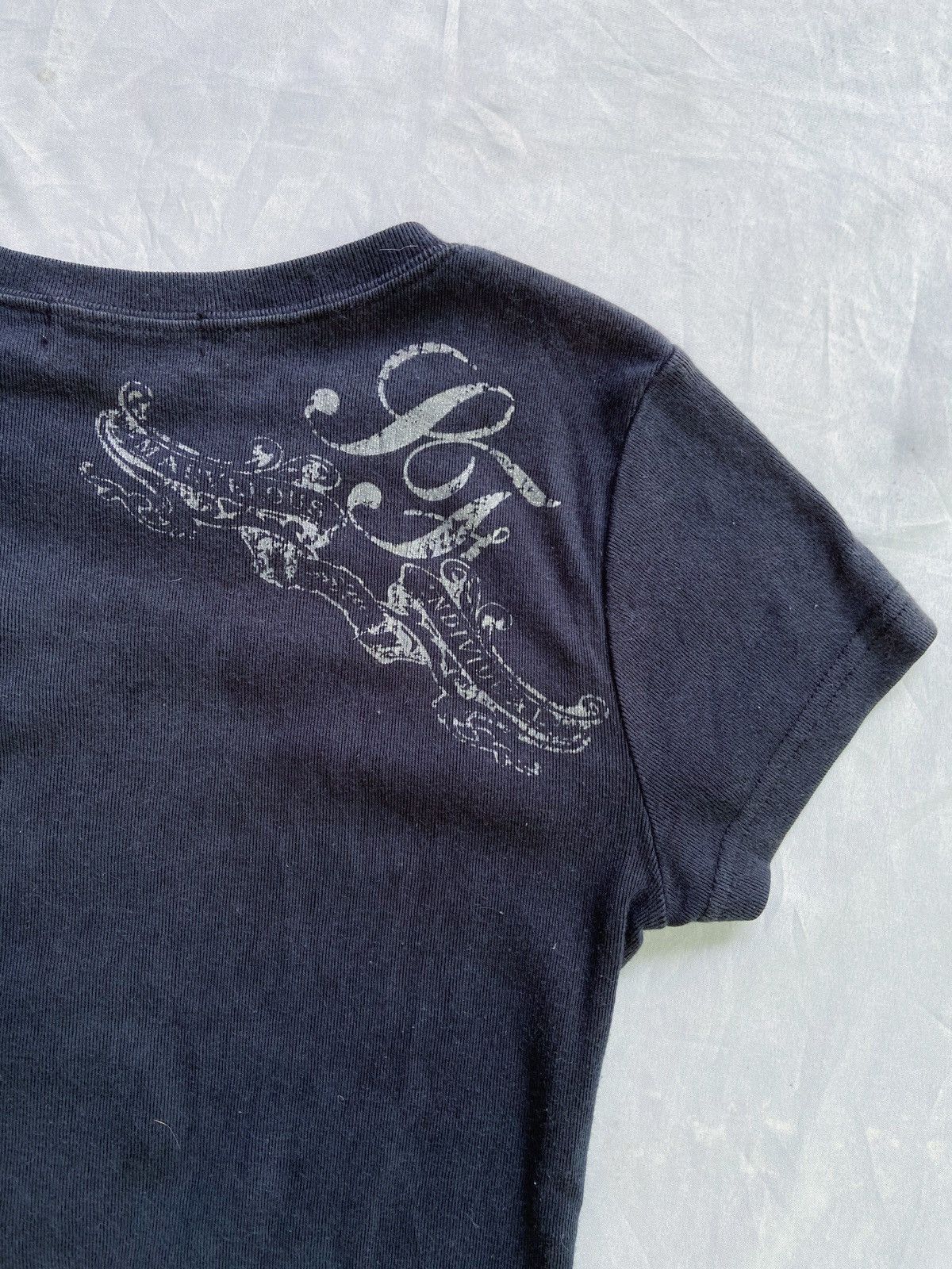 If Six Was Nine 🌸Y2K EMS EXCITE OLD NATIONAL STYLE TEE Size US XS / EU 42 / 0 - 7 Thumbnail