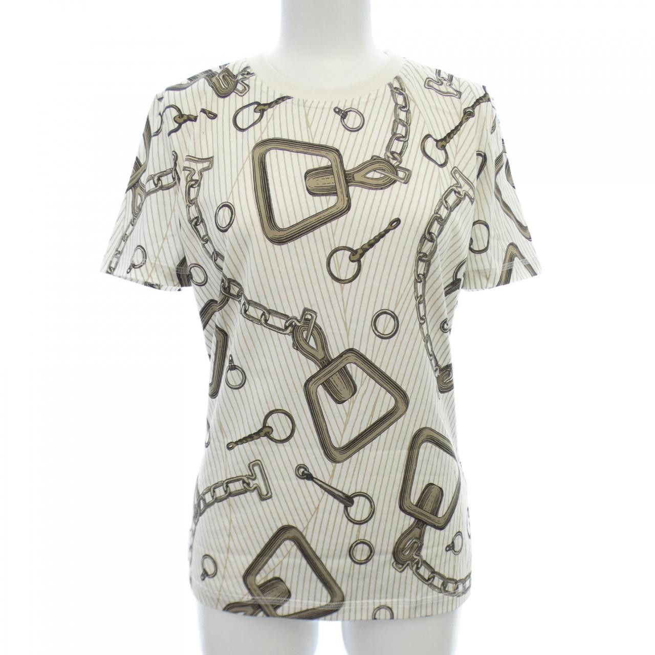 Hermes Hermes Hermès T-shirt Cotton T-shirt 36 Cotton T-Shirts DUTY FREE for USA Size ONE SIZE - 1 Thumbnail
