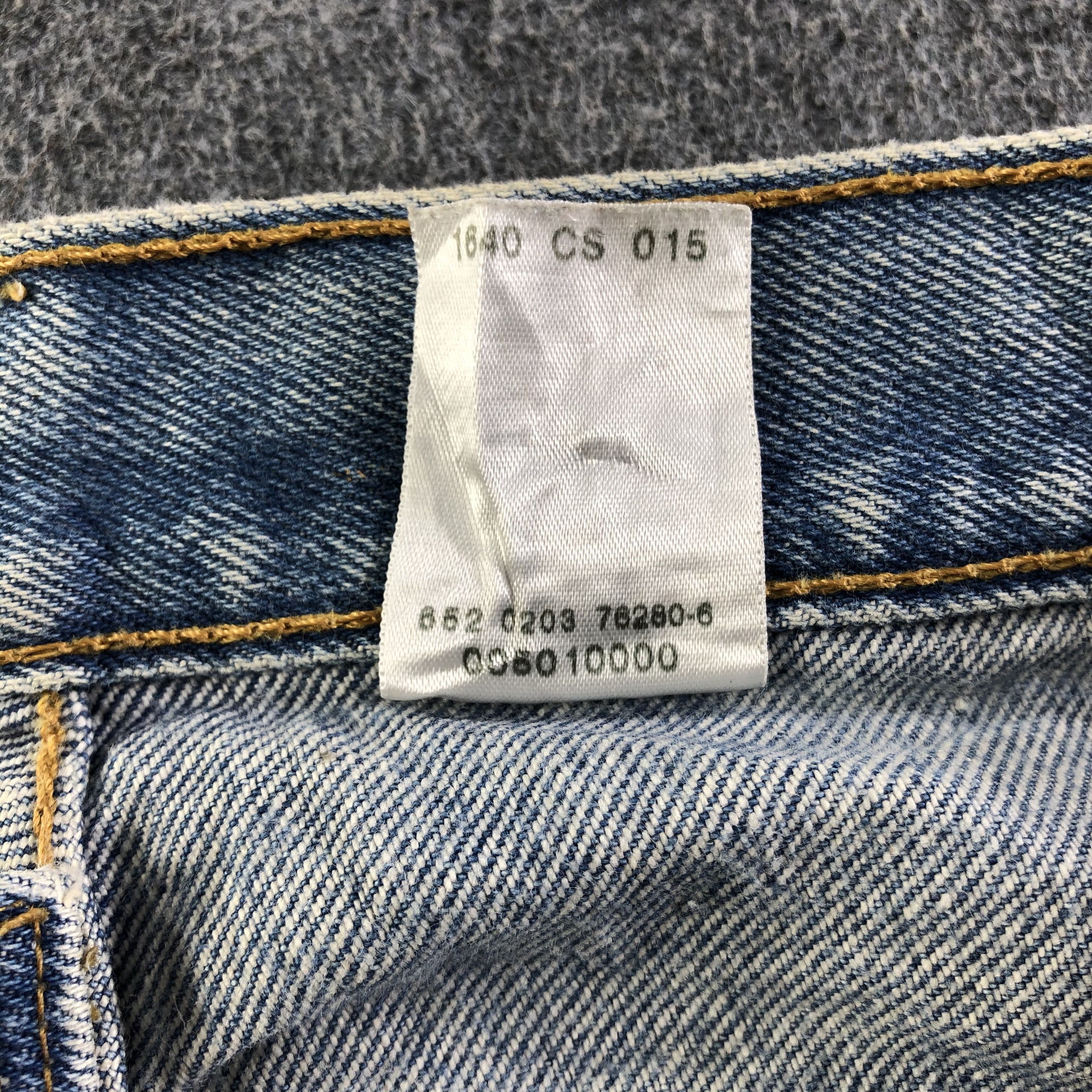Levi's Vintage Light Wash Levis 501 Jeans-J4556 Size US 34 / EU 50 - 11 Thumbnail