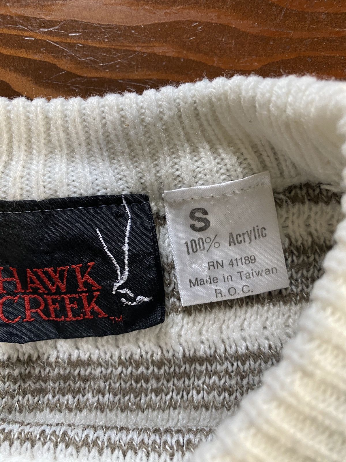 Vintage Vintage 80’s Hawk Creek Textile Patterns Knit Sweater Size US S / EU 44-46 / 1 - 4 Thumbnail